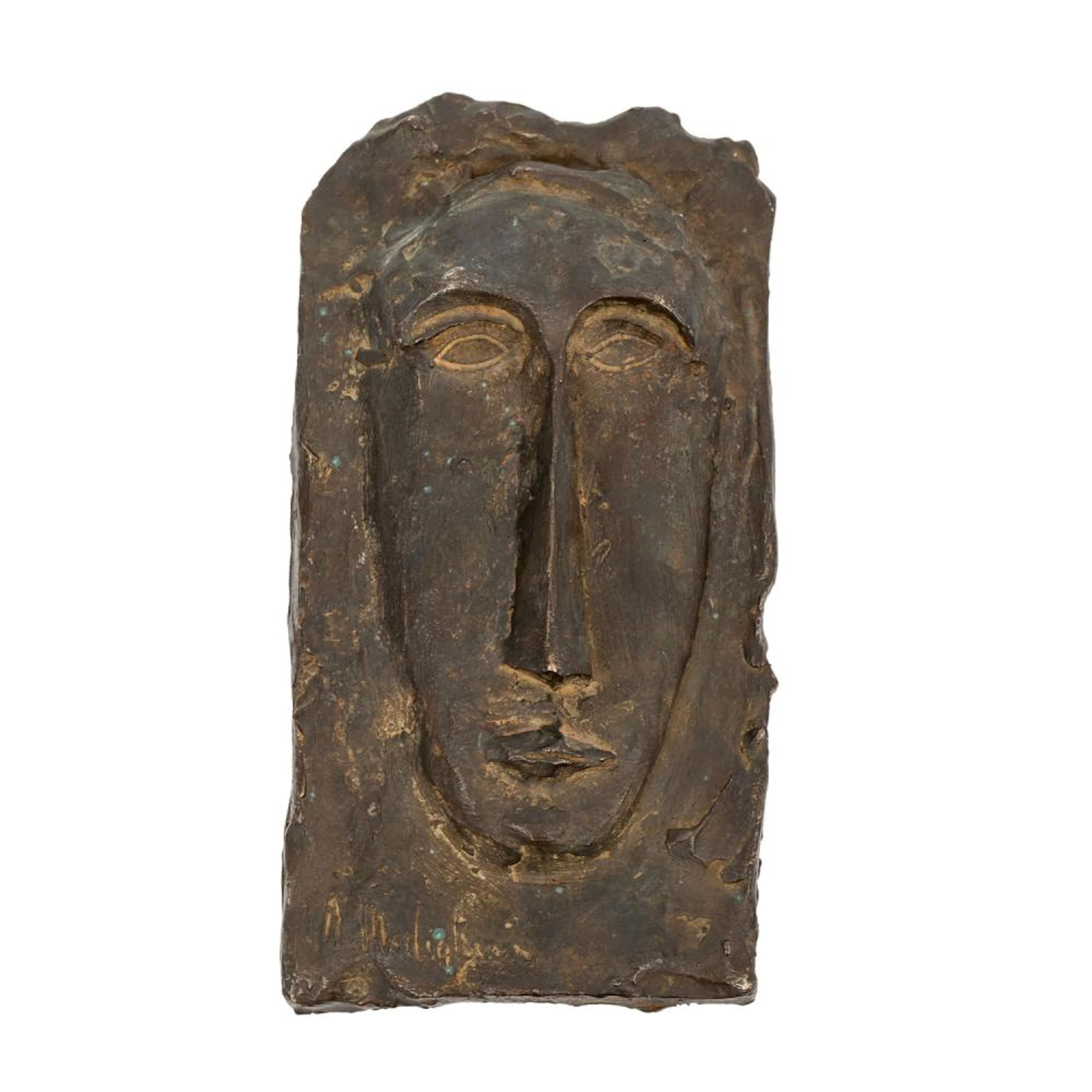 MODIGLIANI, AMEDEO (1884-1920), "Kopf einer Frau",