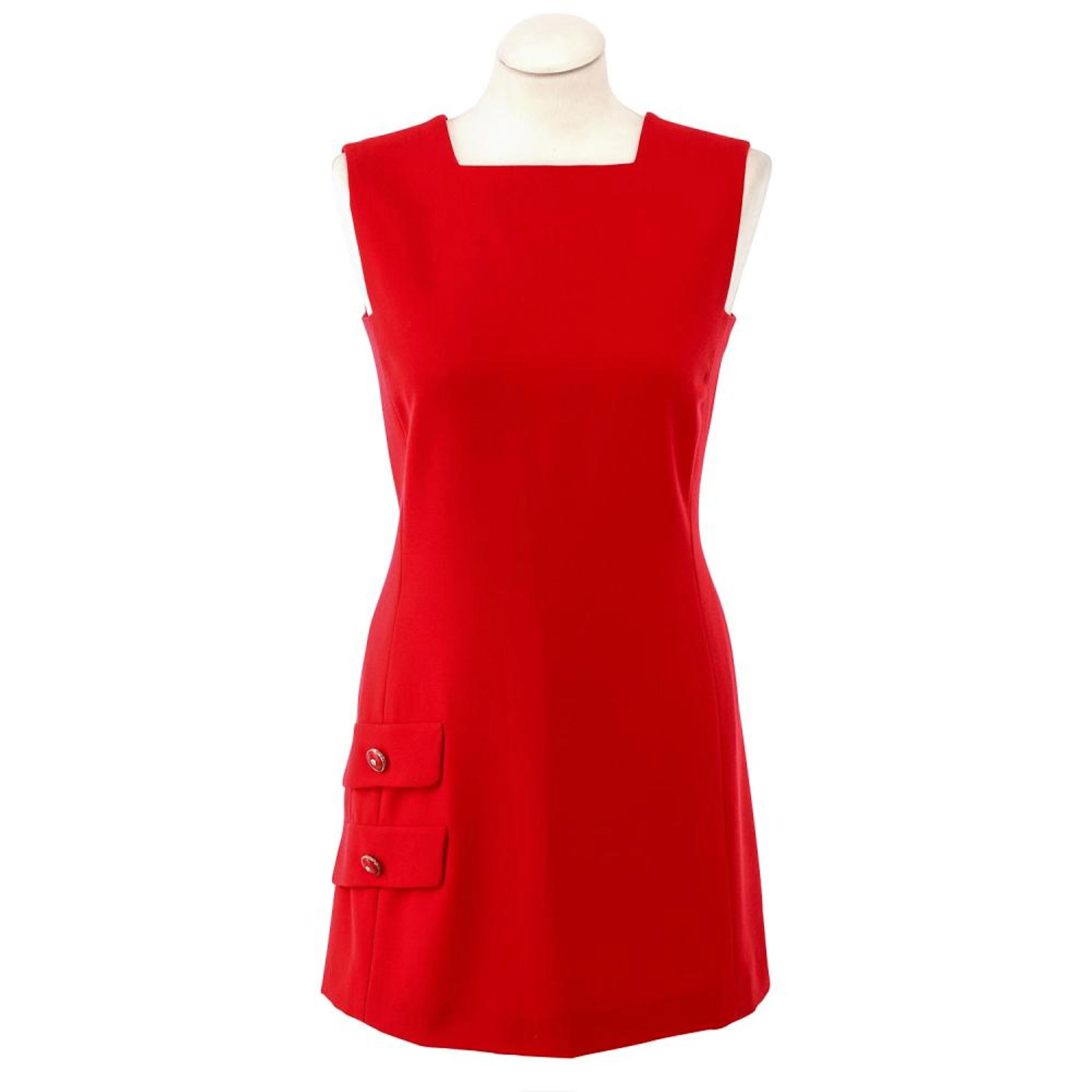 GIANNI VERSACE COUTURE VINTAGE Kleid, Gr. 38 (40 ital.).