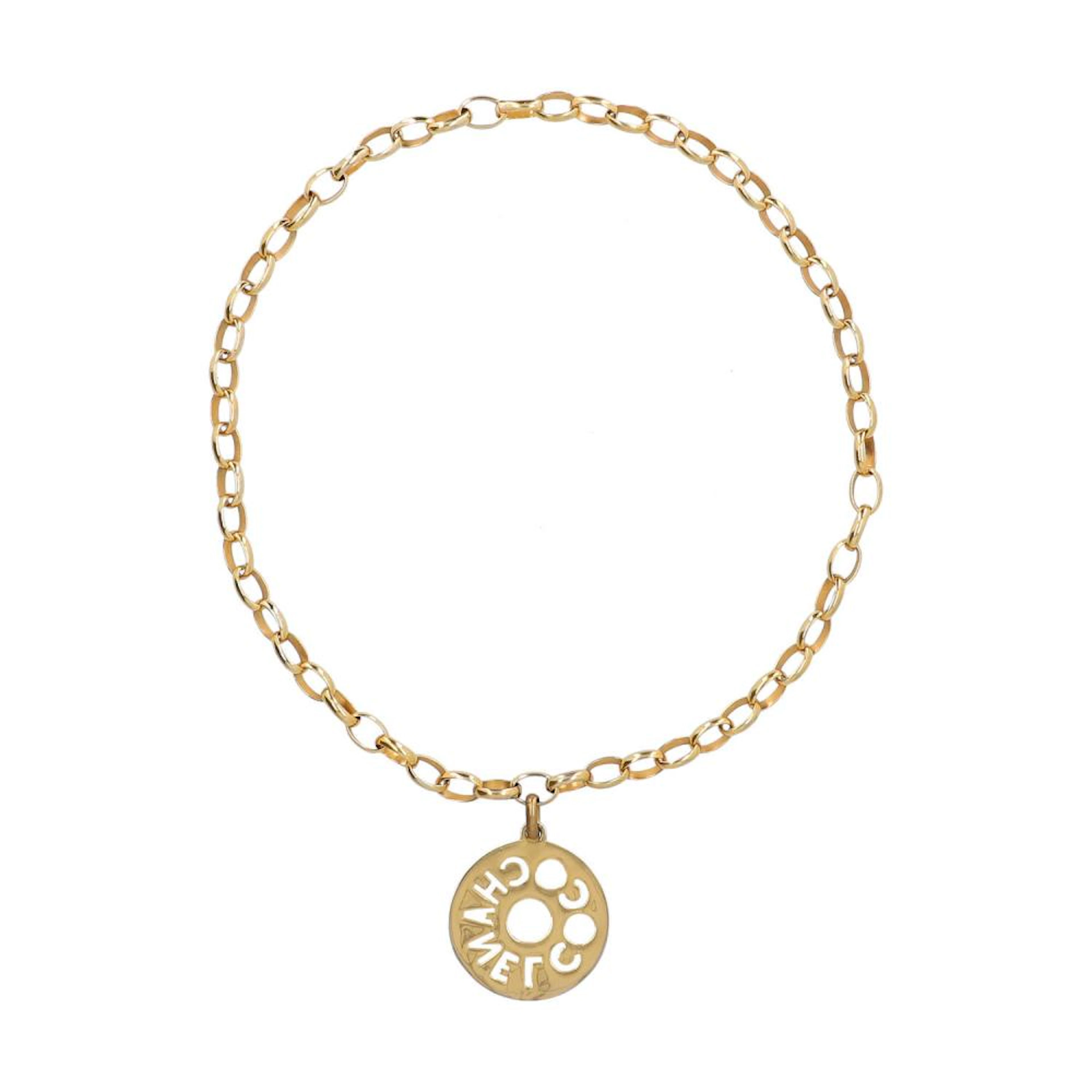 CHANEL VINTAGE Kette, Koll. ca. 1983.