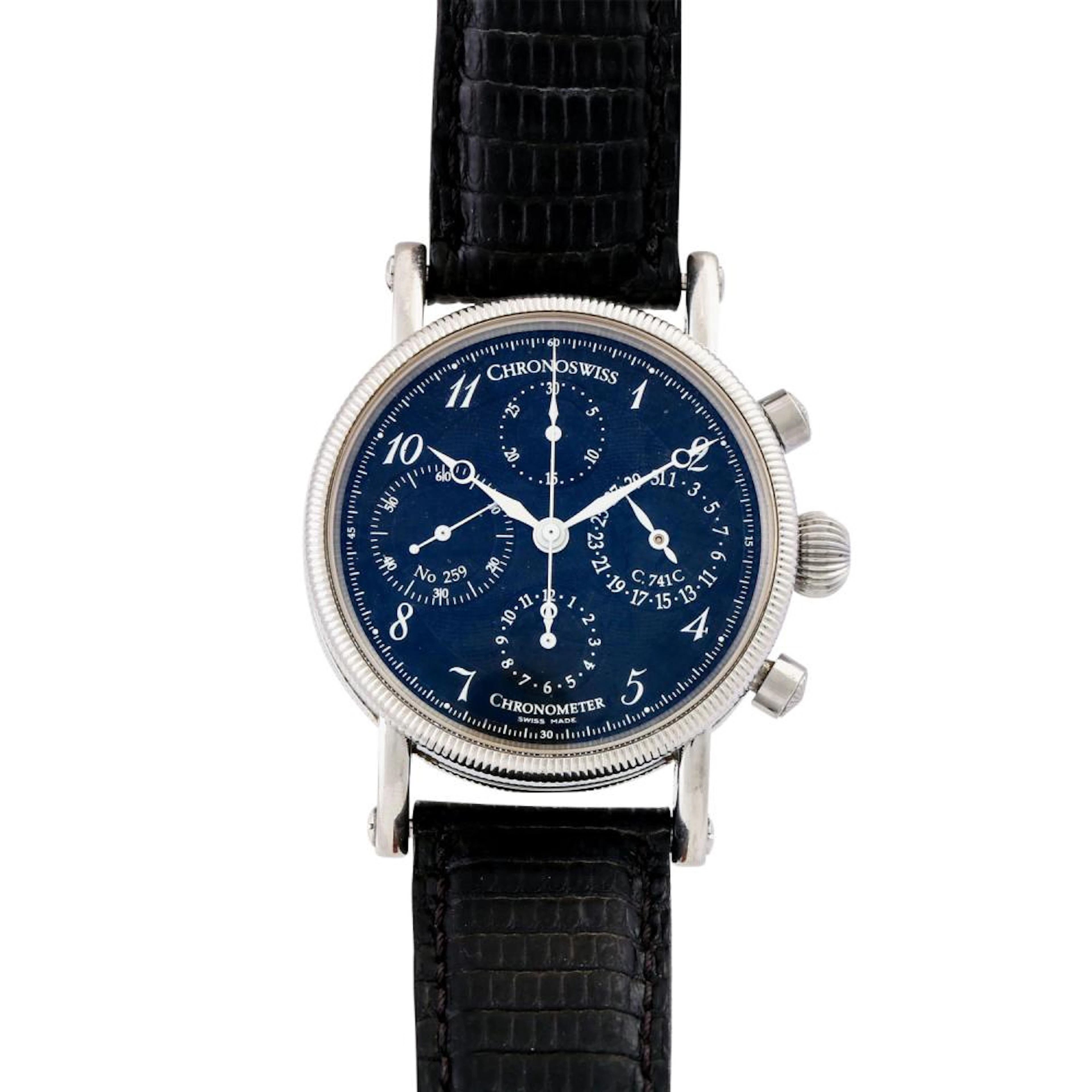 CHRONOSWISS Vintage Chronograph, Ref. CH-7523. Herrenuhr.