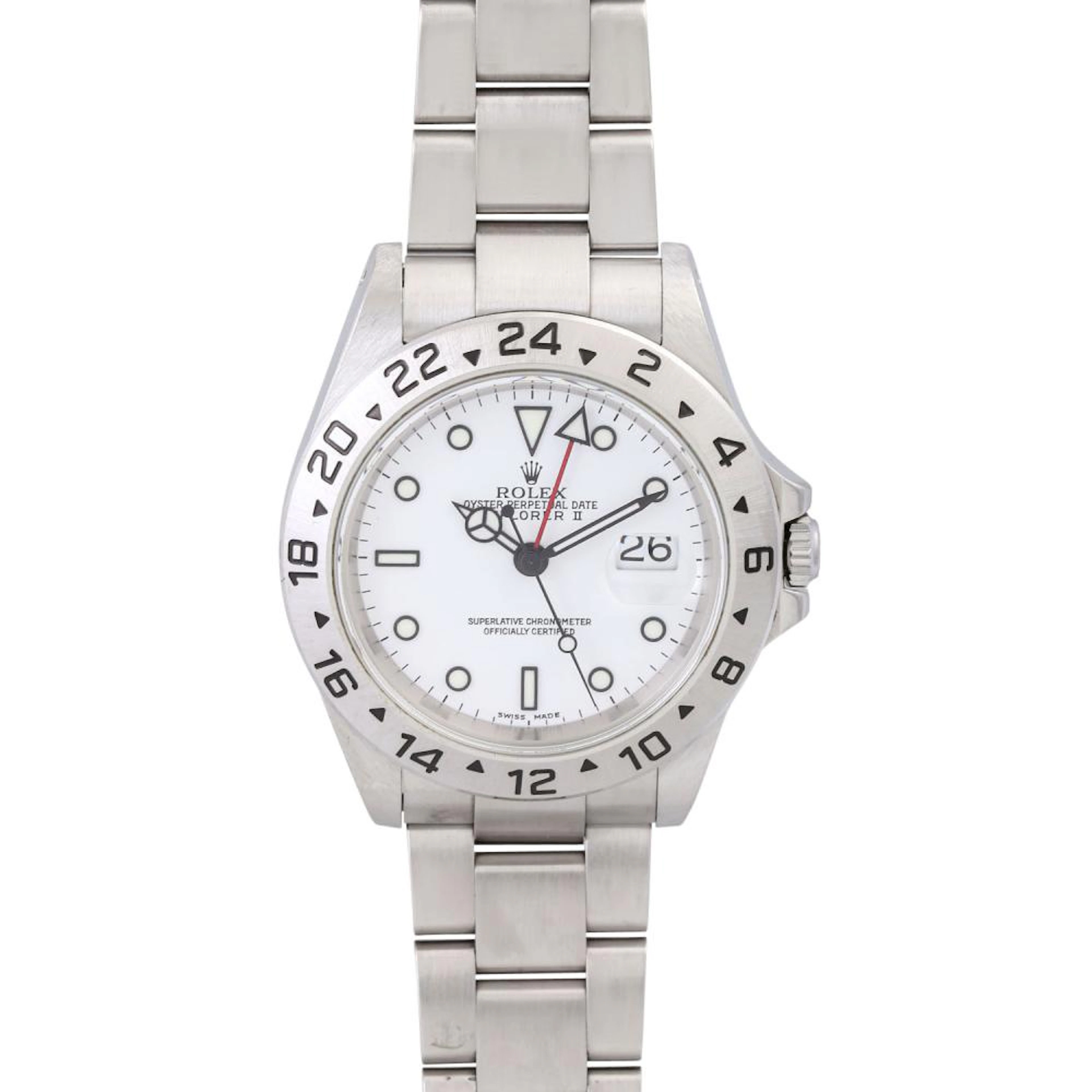 ROLEX Explorer II "Polar", Ref. 16570-0001. Armbanduhr.