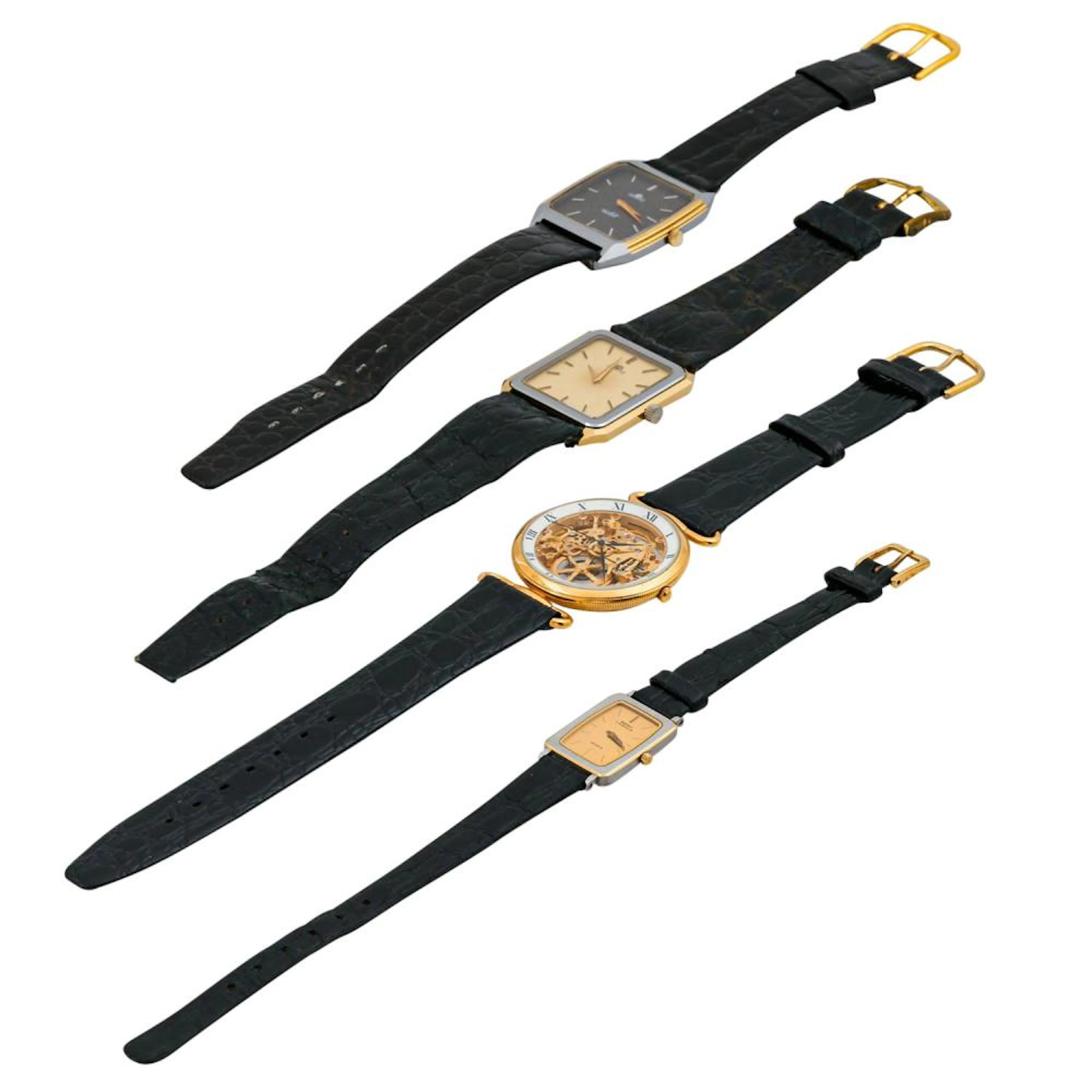 KONVOLUT 4x Vintage Damen Armbanduhre