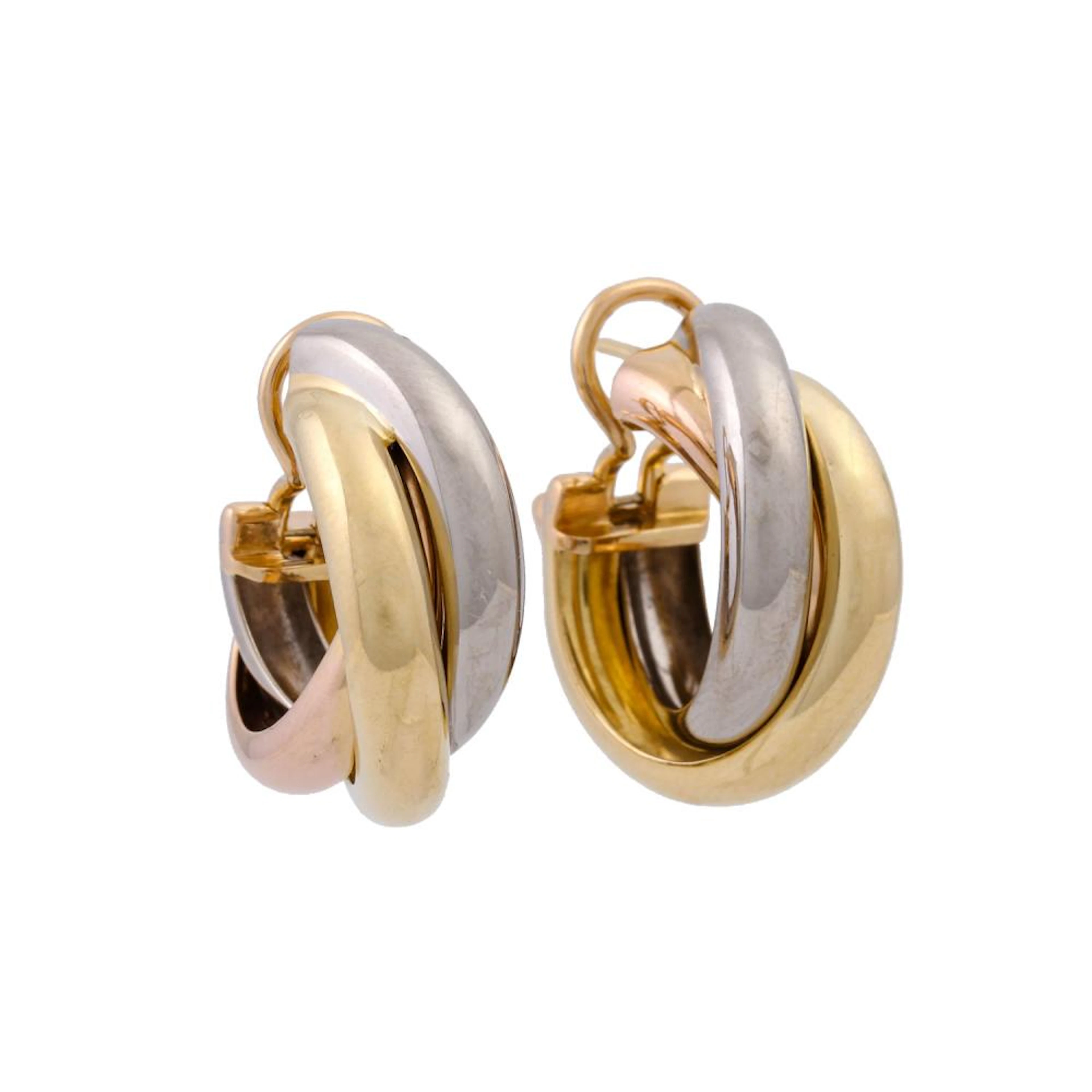 CARTIER Ohrringe "Trinity",