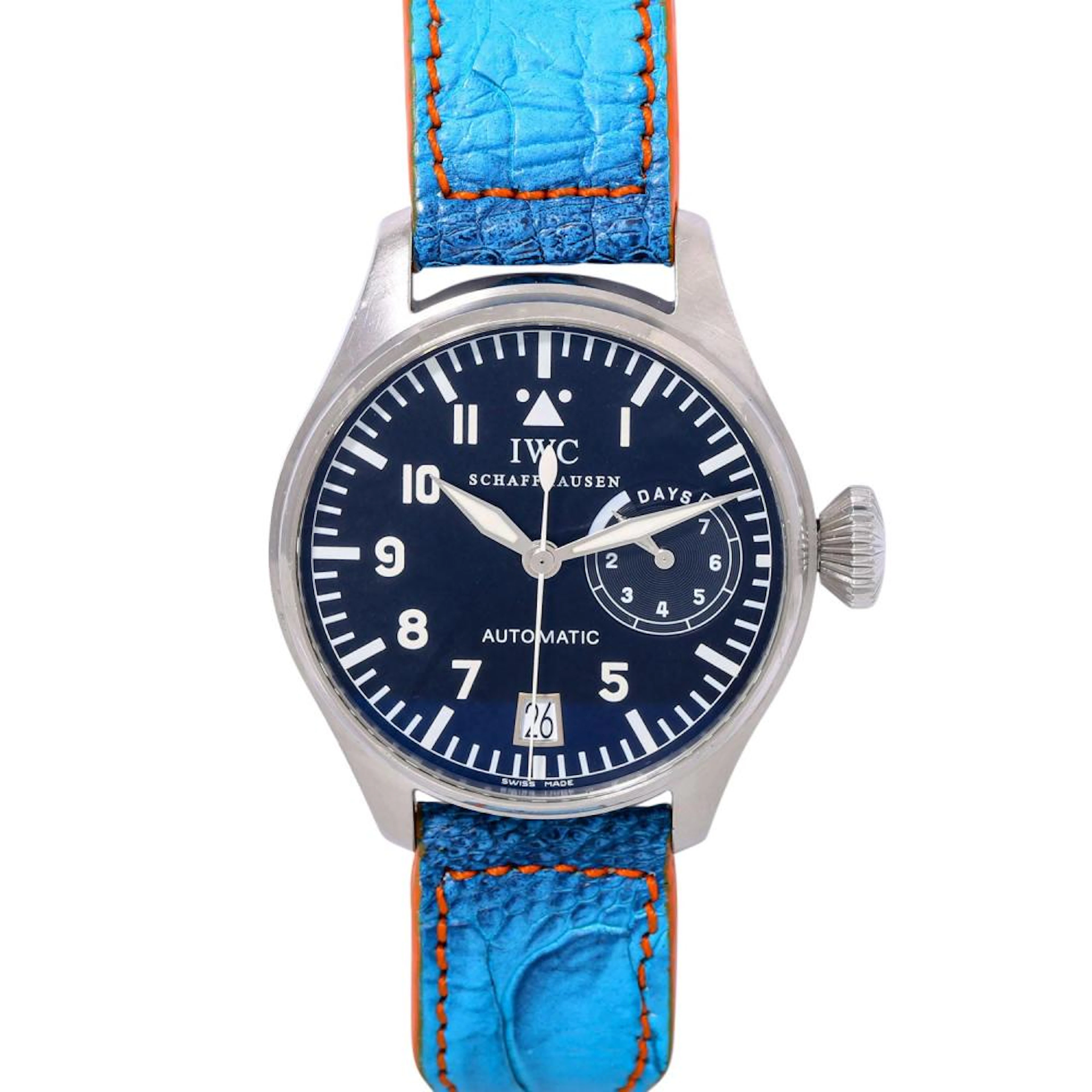 IWC Big Pilot "7 Tage", Ref. IW5002-01. Herrenuhr.