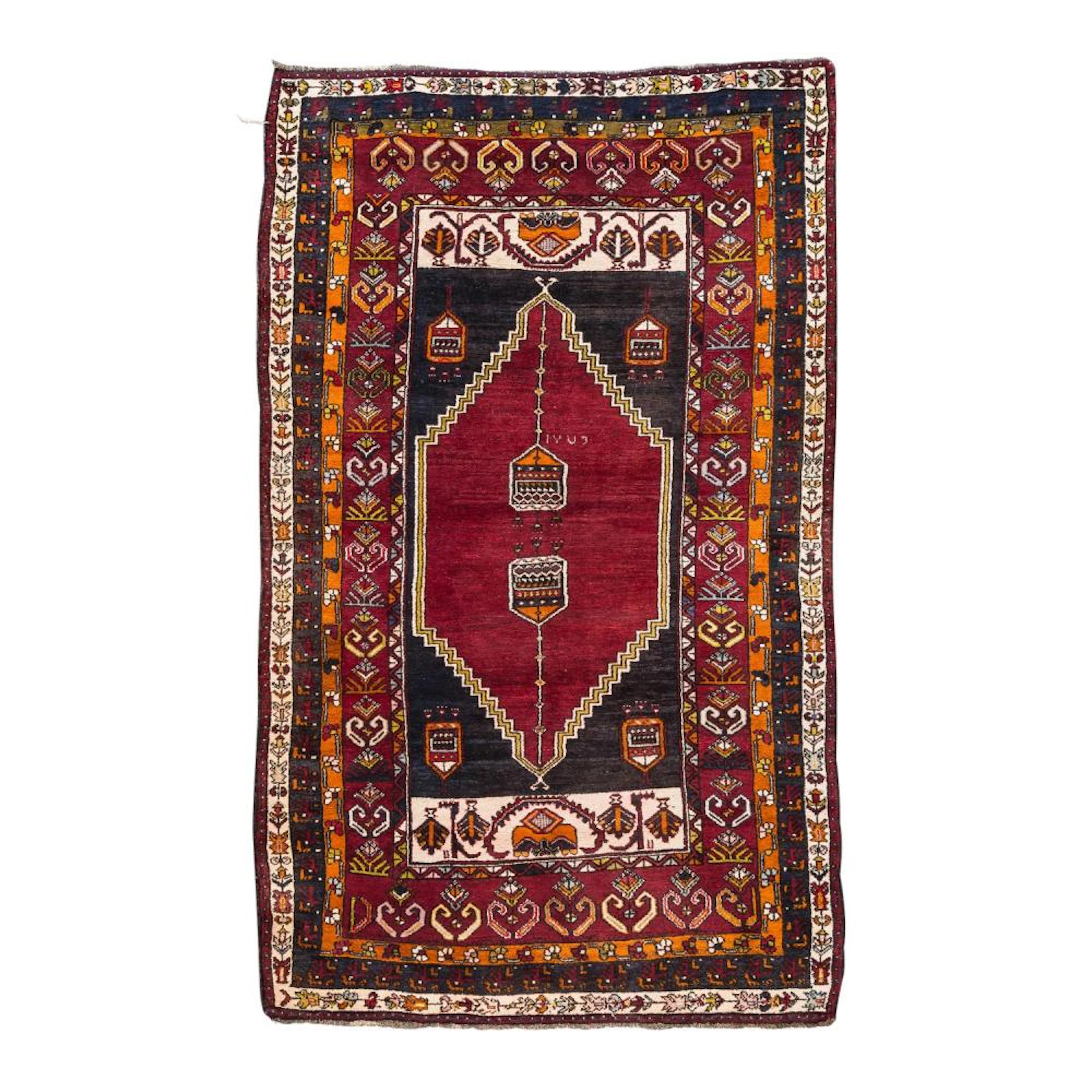 omadenteppich YÖRÜK. ANATOLIEN/TÜRKEI, 20. Jh., 270x158 cm.