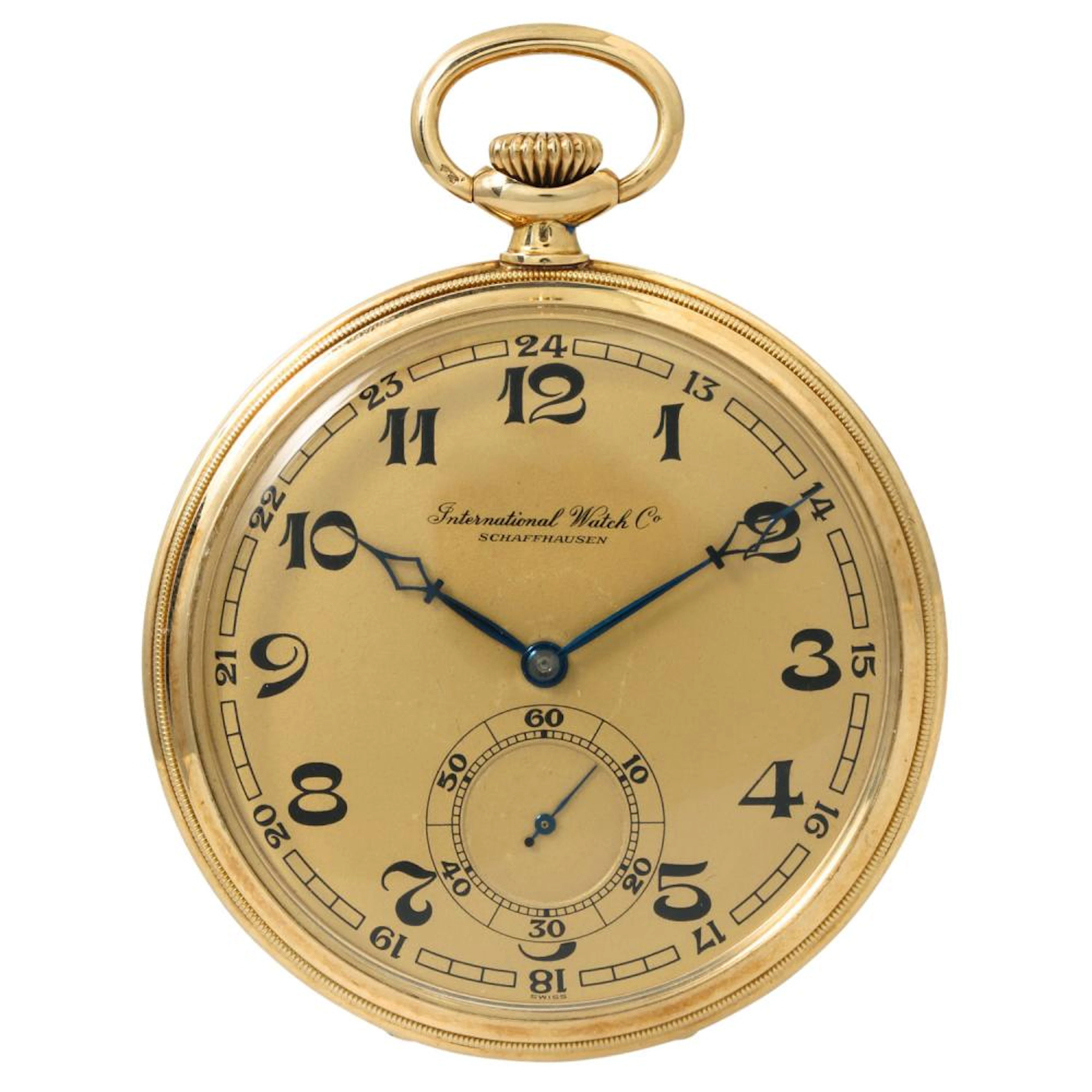 IWC Schaffhausen antike Lepine Taschenuhr. Ca. 1930.