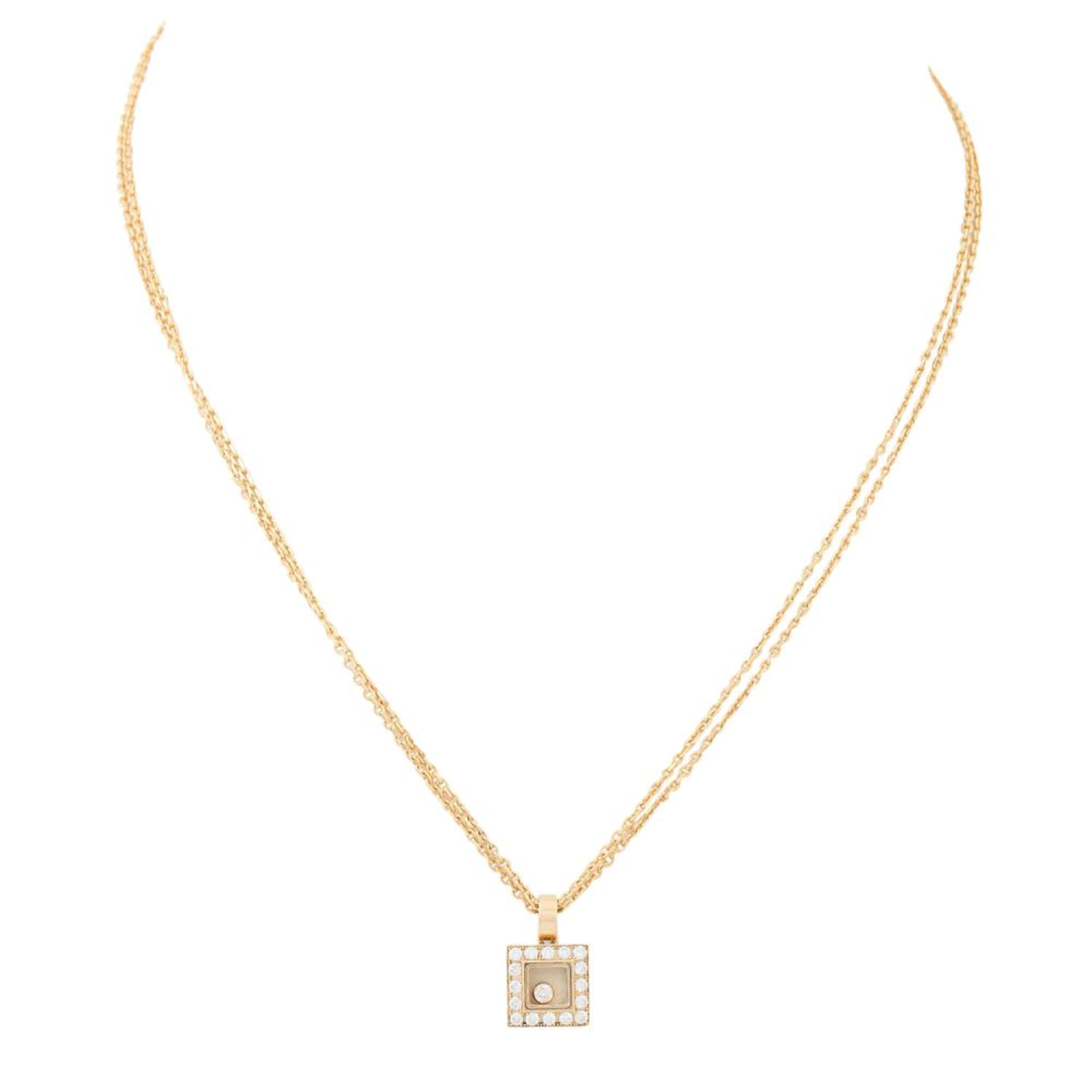 CHOPARD Collier "Happy Diamonds",