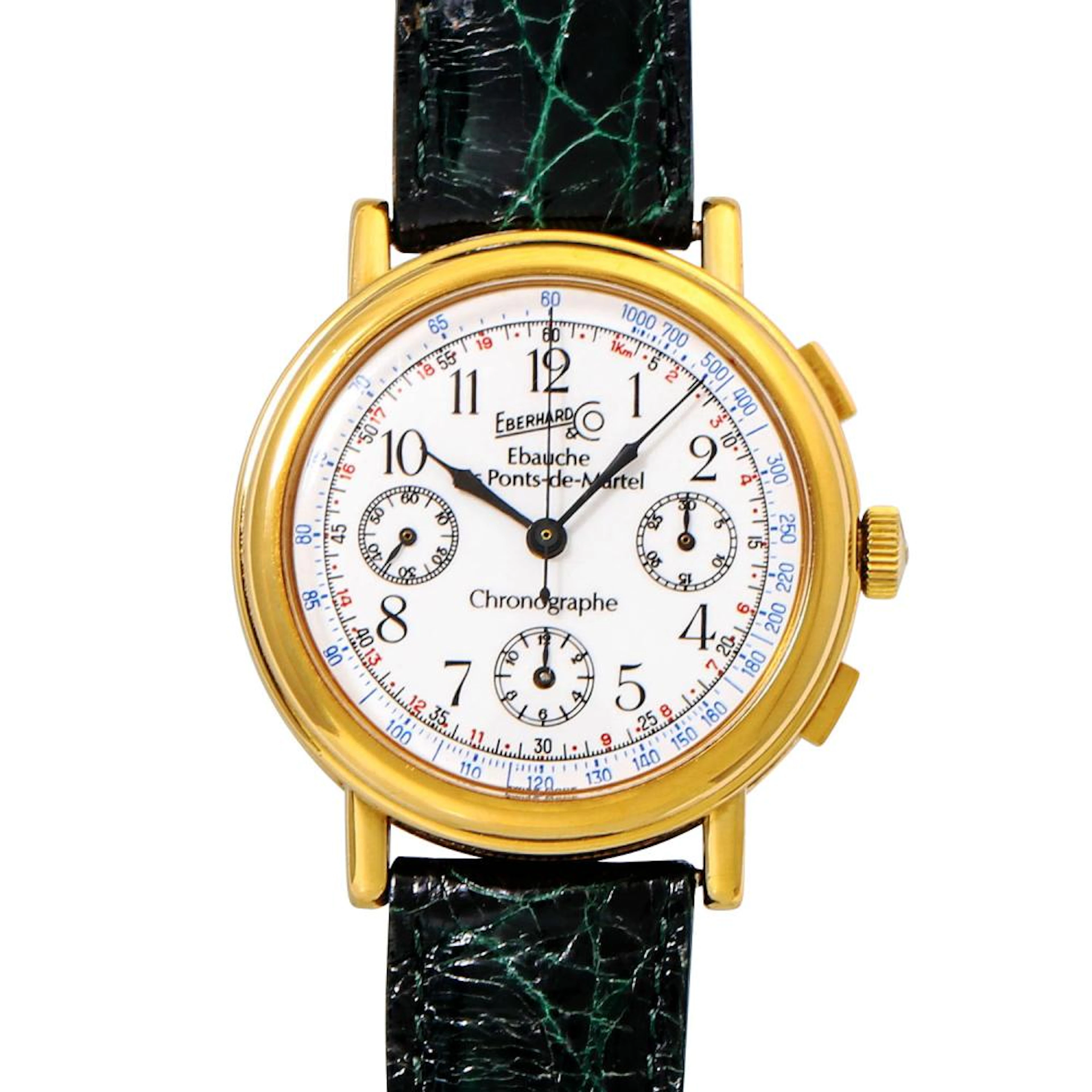 EBERHARD & CO. Vintage Chronograph, Ref. 34000 222. Herrenuhr.