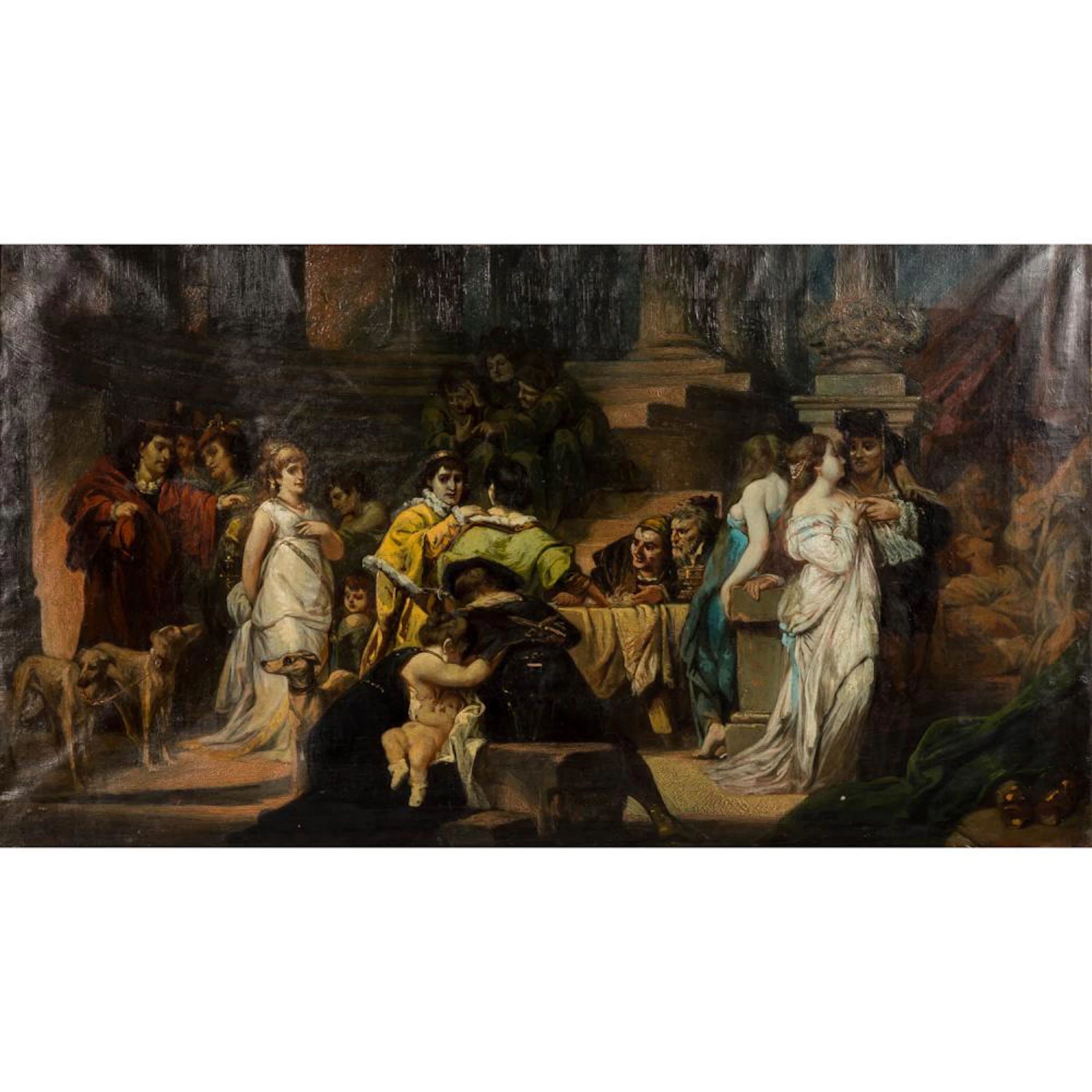 MAKART,HANS 1840-1884 (zugeschrieben) "Römisches Bacchanal"