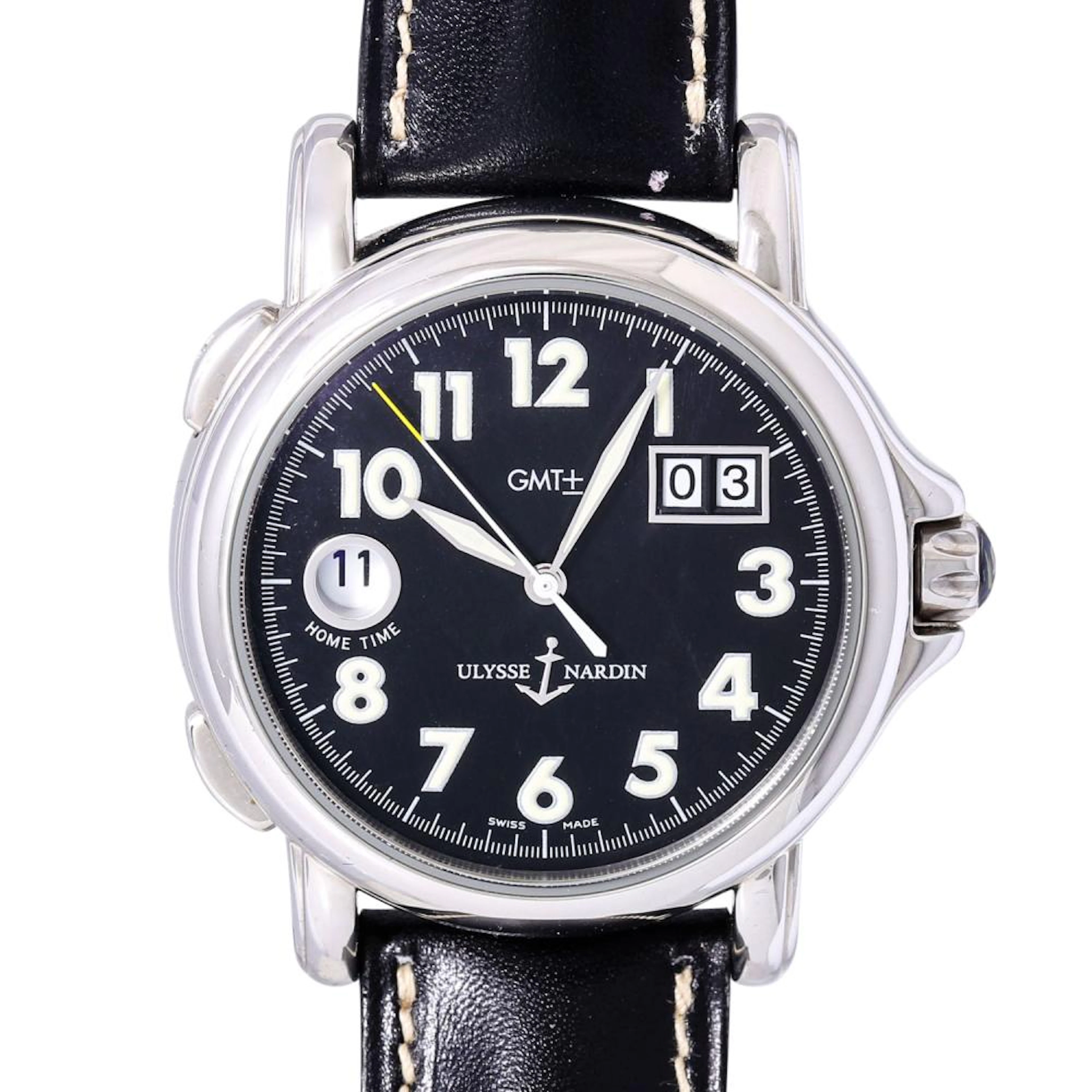 ULYSSE NARDIN San Marco GMT Big Date Herren Armbanduhr