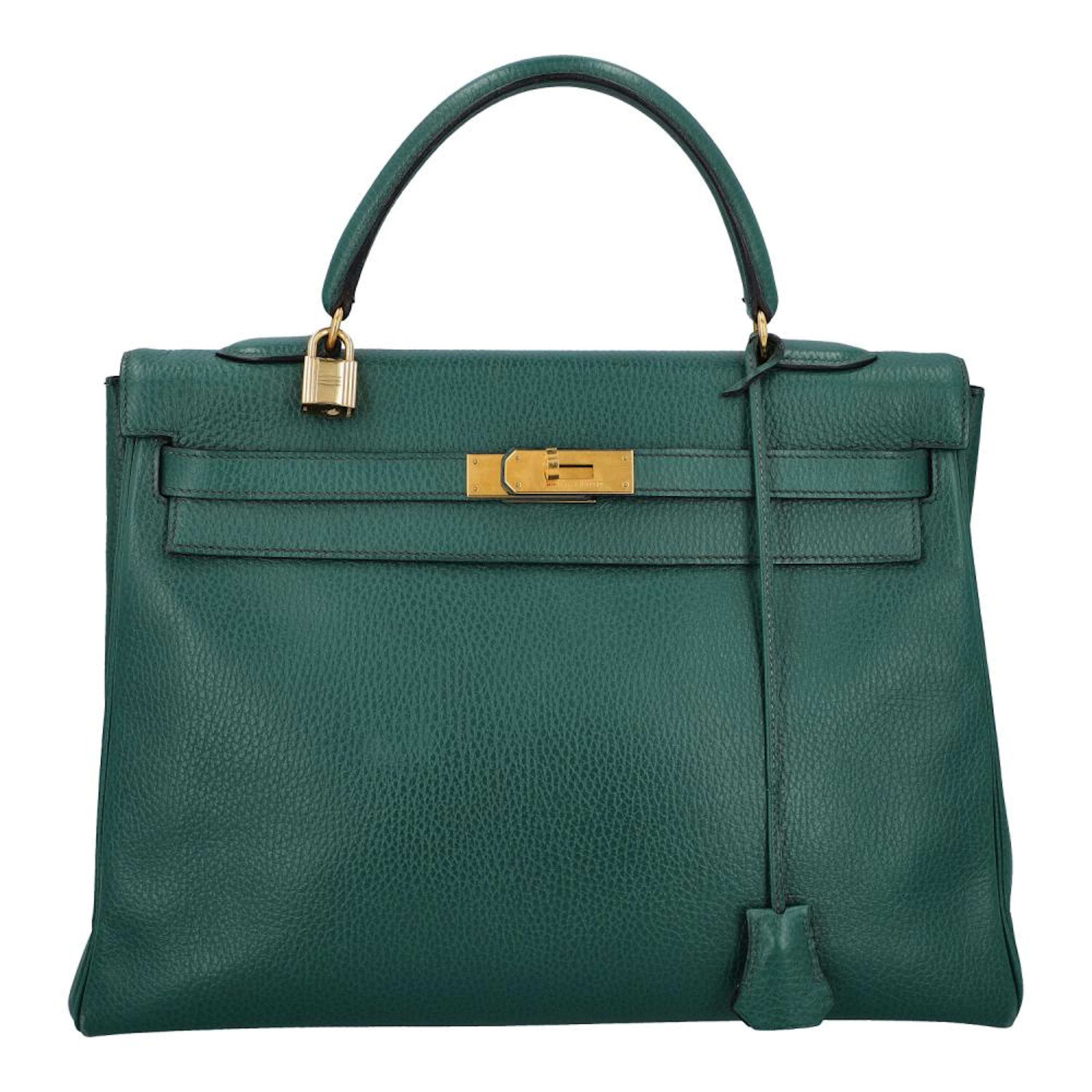 HERMÈS VINTAGE Handtasche "KELLY BAG 35".