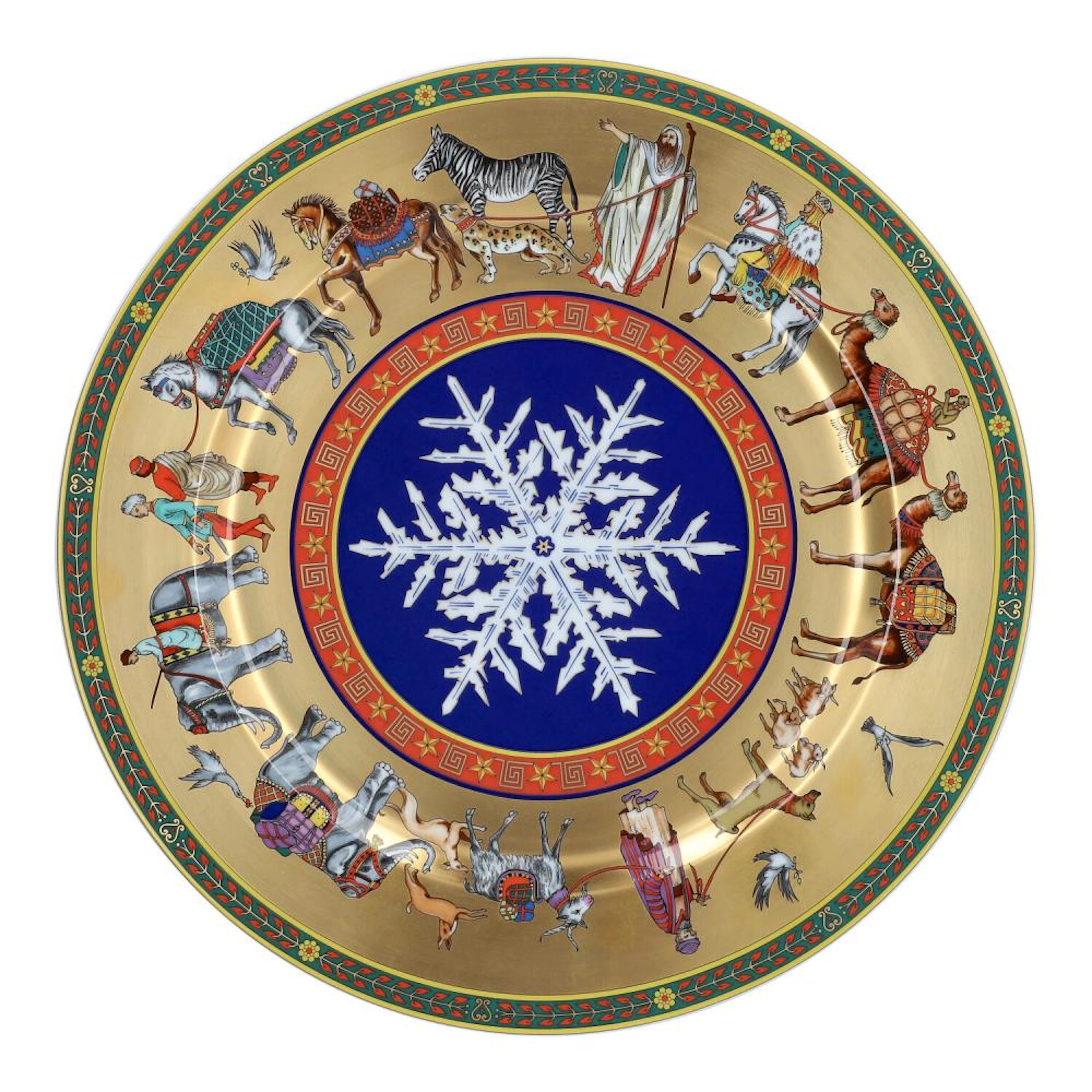 VERSACE x ROSENTHAL Weihnachtsteller.