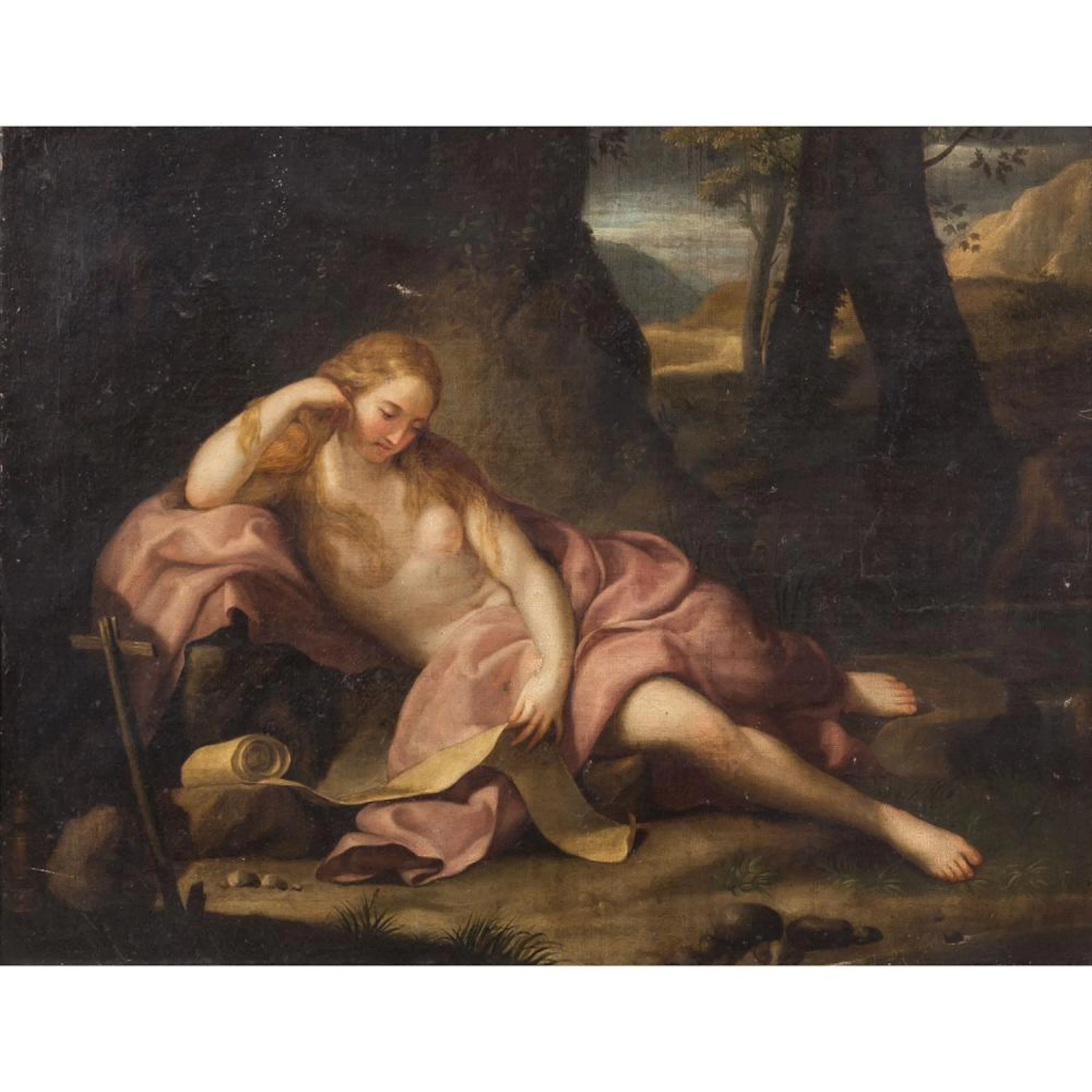 ANTON RAPHAEL MENGS (NACH) "Mary Magdalene"