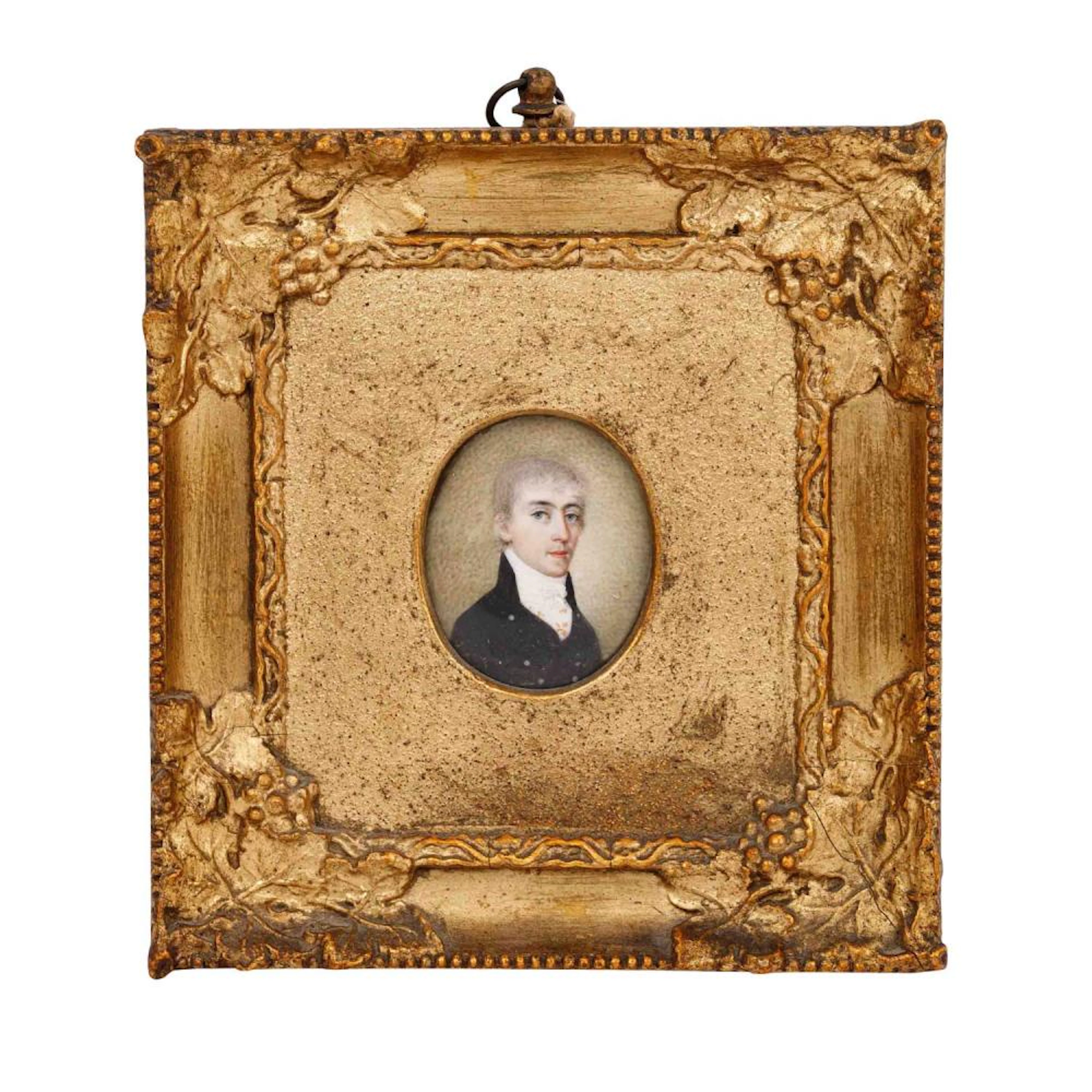 ARTIST/IN 18th/19th c., "Portrait of a young gentleman",
