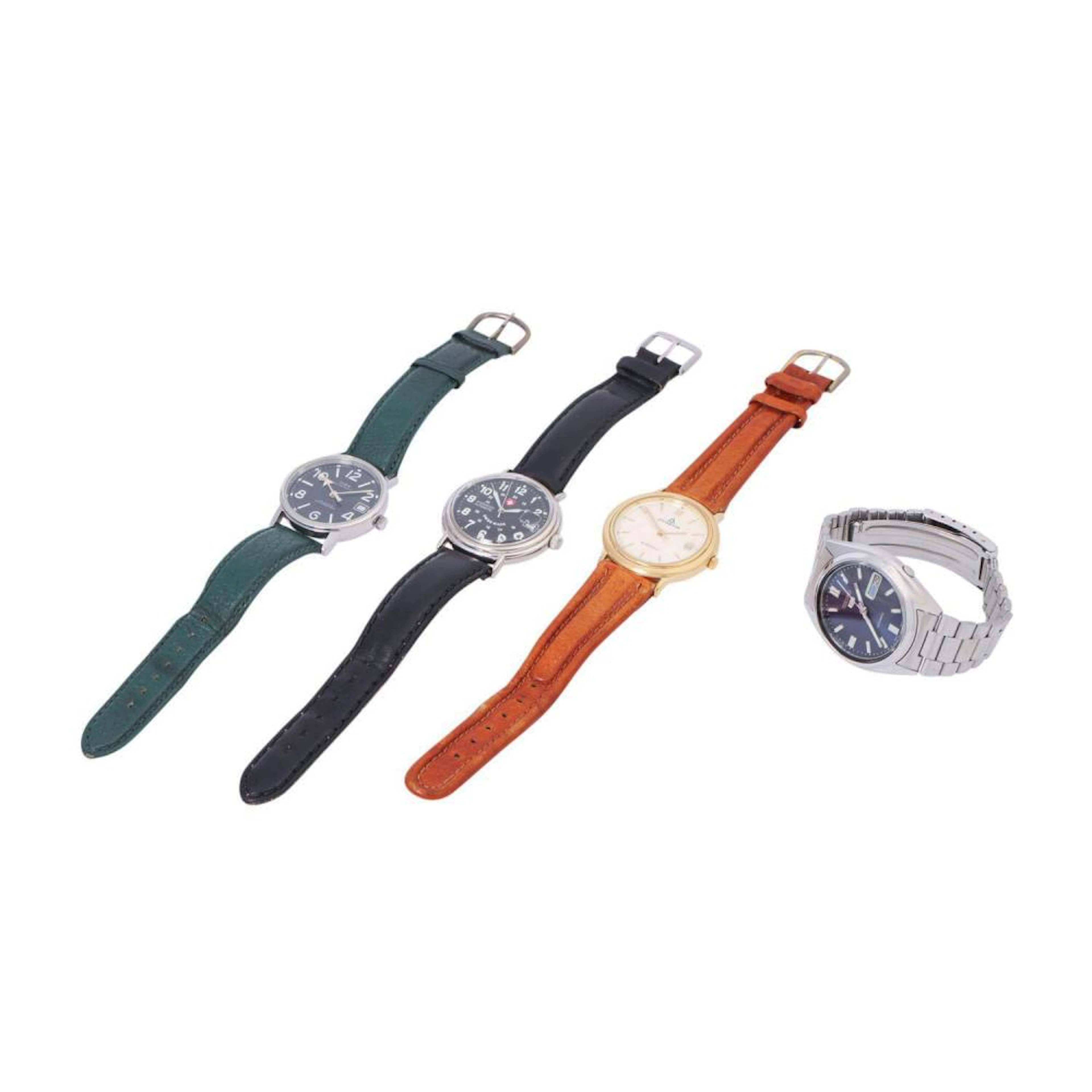 CONVOLUT of 4 X men's wrist watches