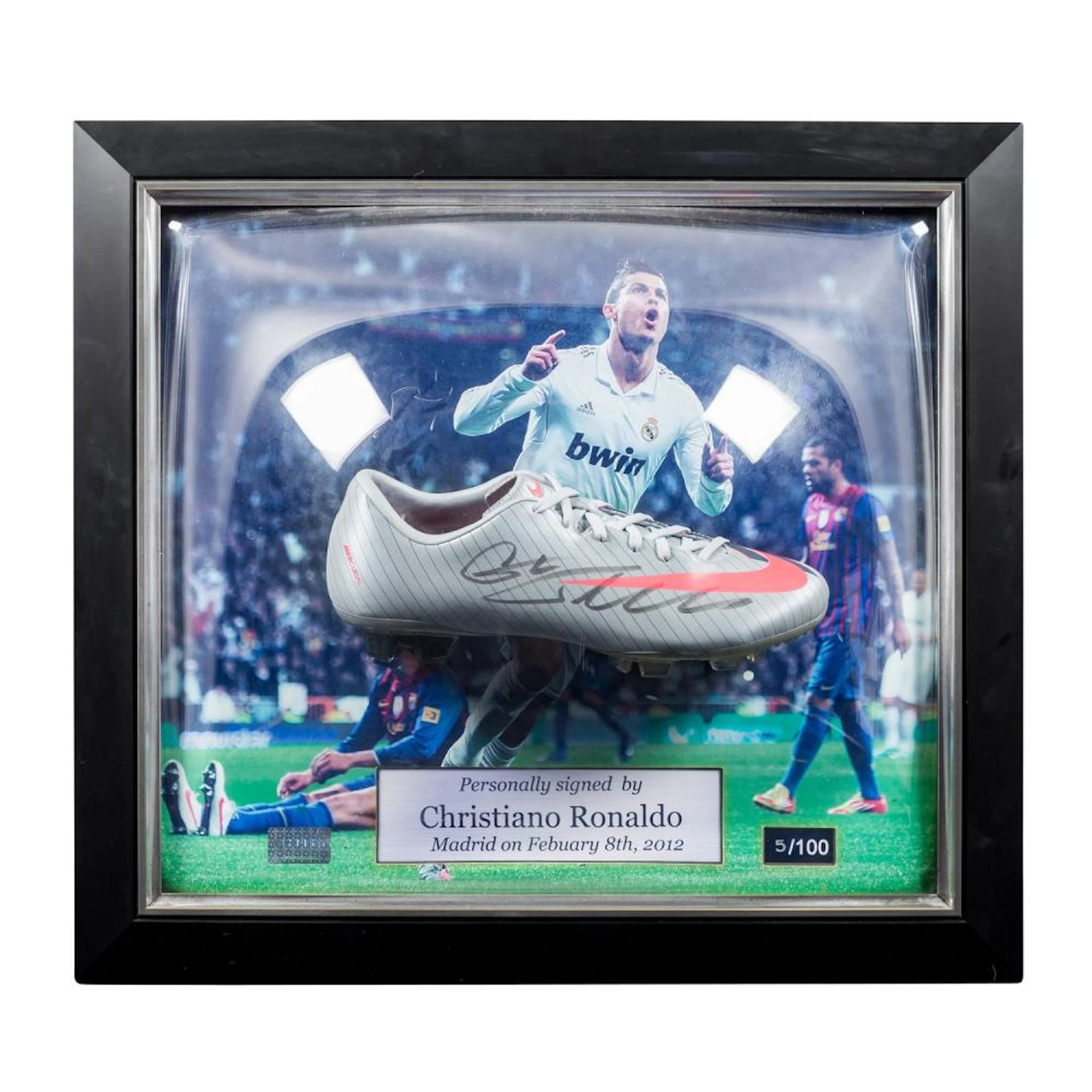 CRISTIANO RONALDO - Signed soccer boot