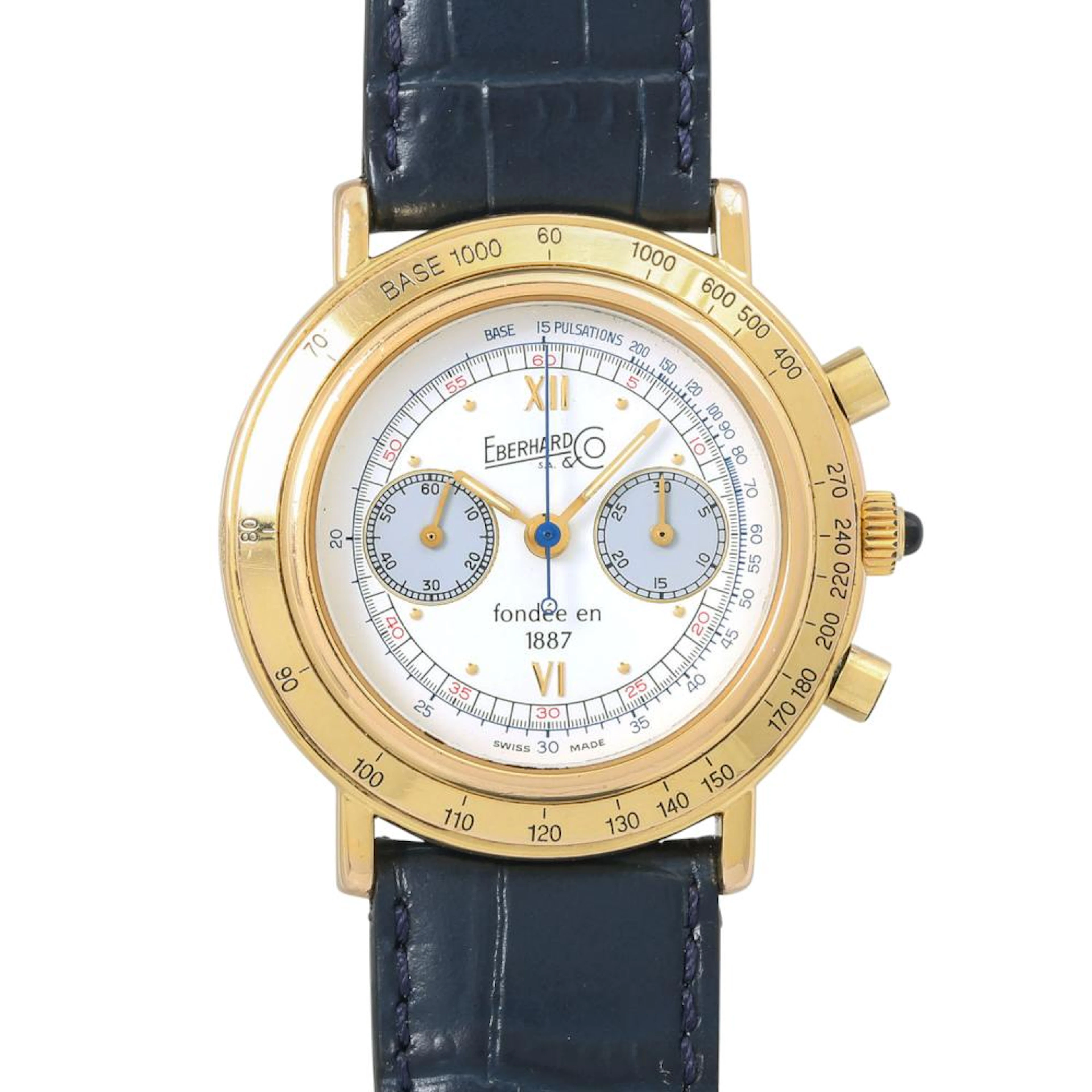 EBERHARD & CO. limited edition men's chronograph.