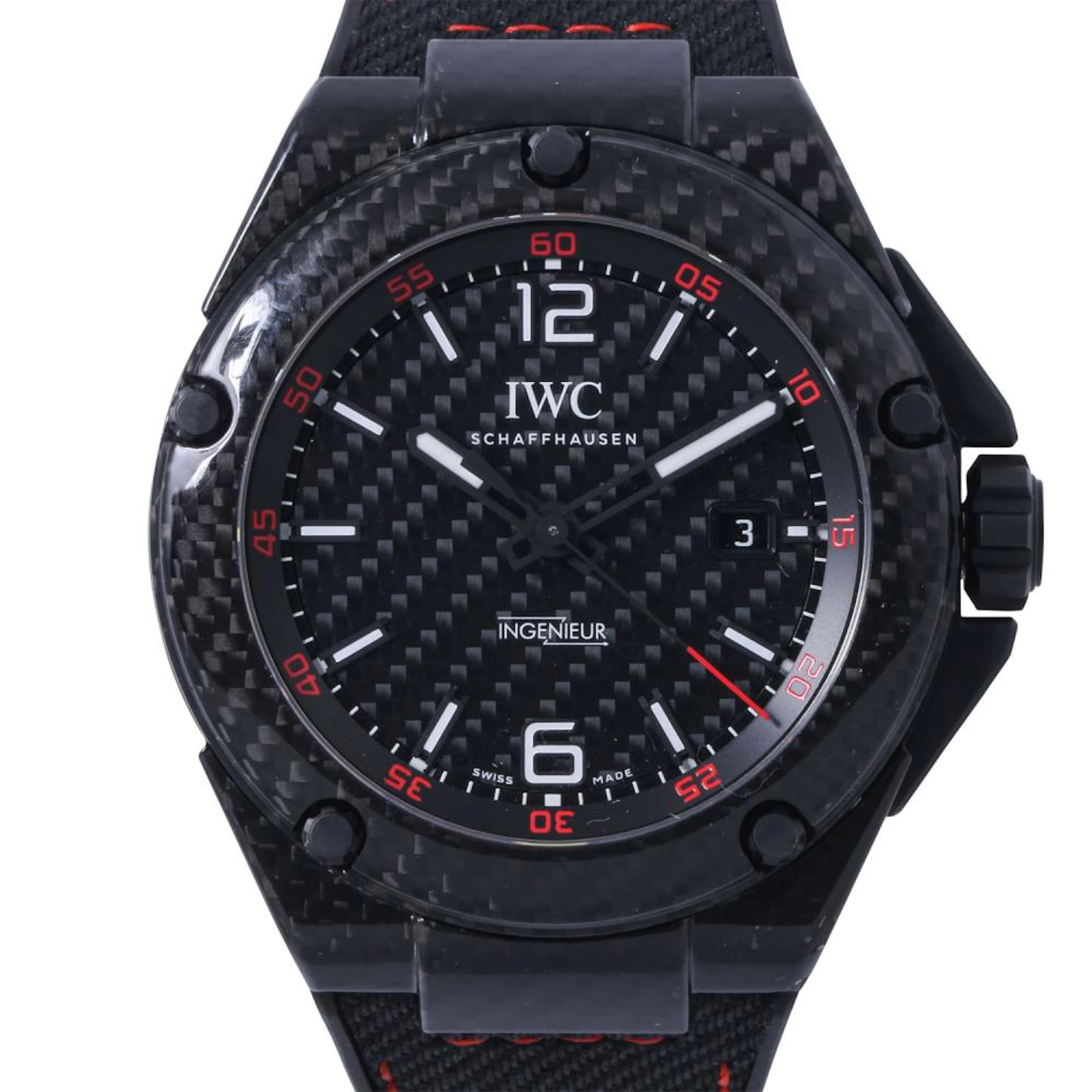 IWC Ingenieur AMG Carbon Performance limited edition men's wristwatch