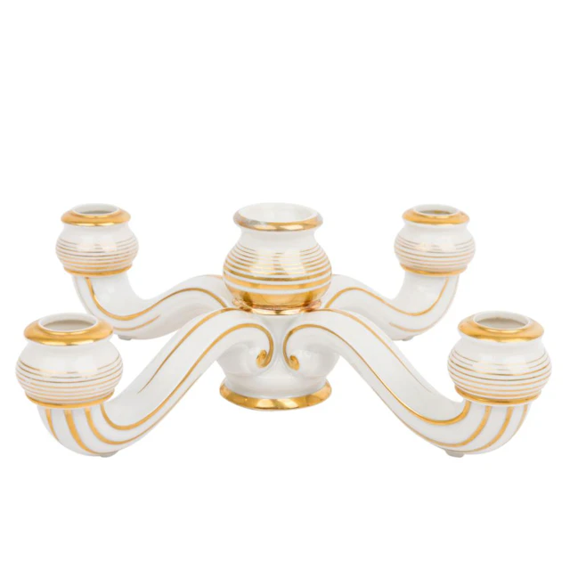 ALLACH 5-burner table chandelier, 1936-1945.