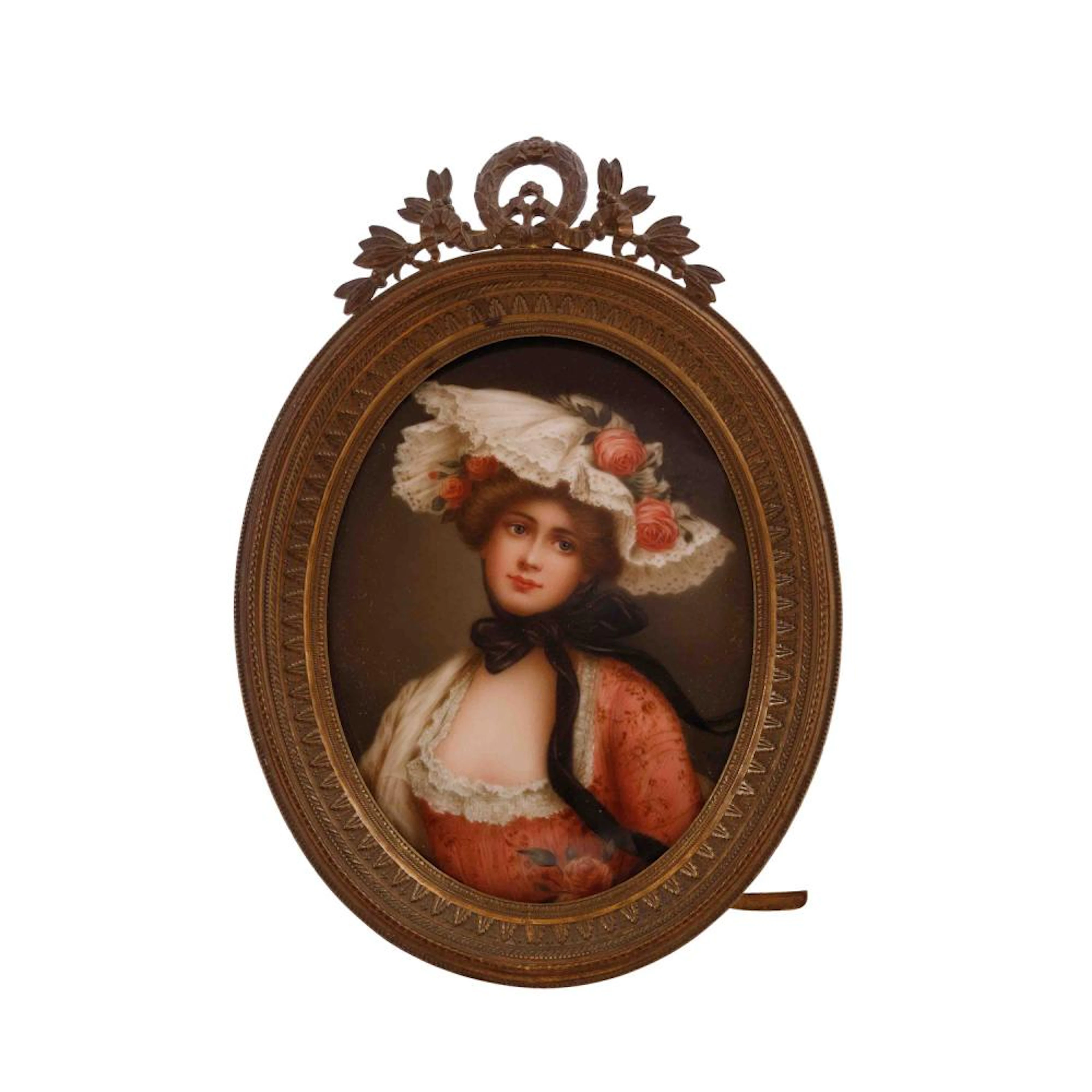 CARL MAGNUS HUTSCHENREUTHER "Picture plate" 1865-1920