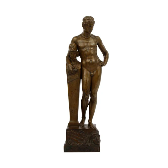 SCHNAUDER, REINHARD (1856-1923) "Know thyself" 1912