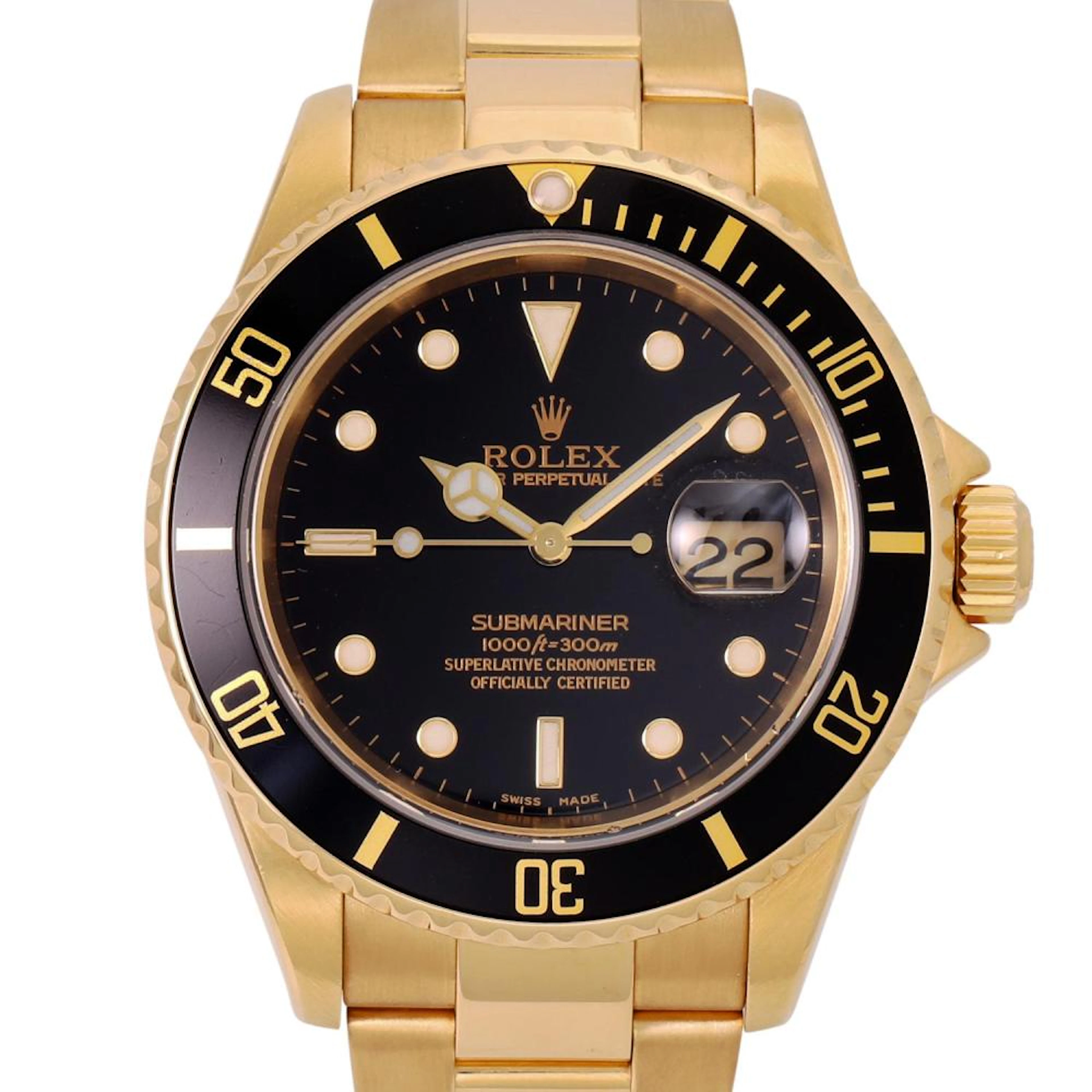 ROLEX Submariner Date "Black" men's wristwatch