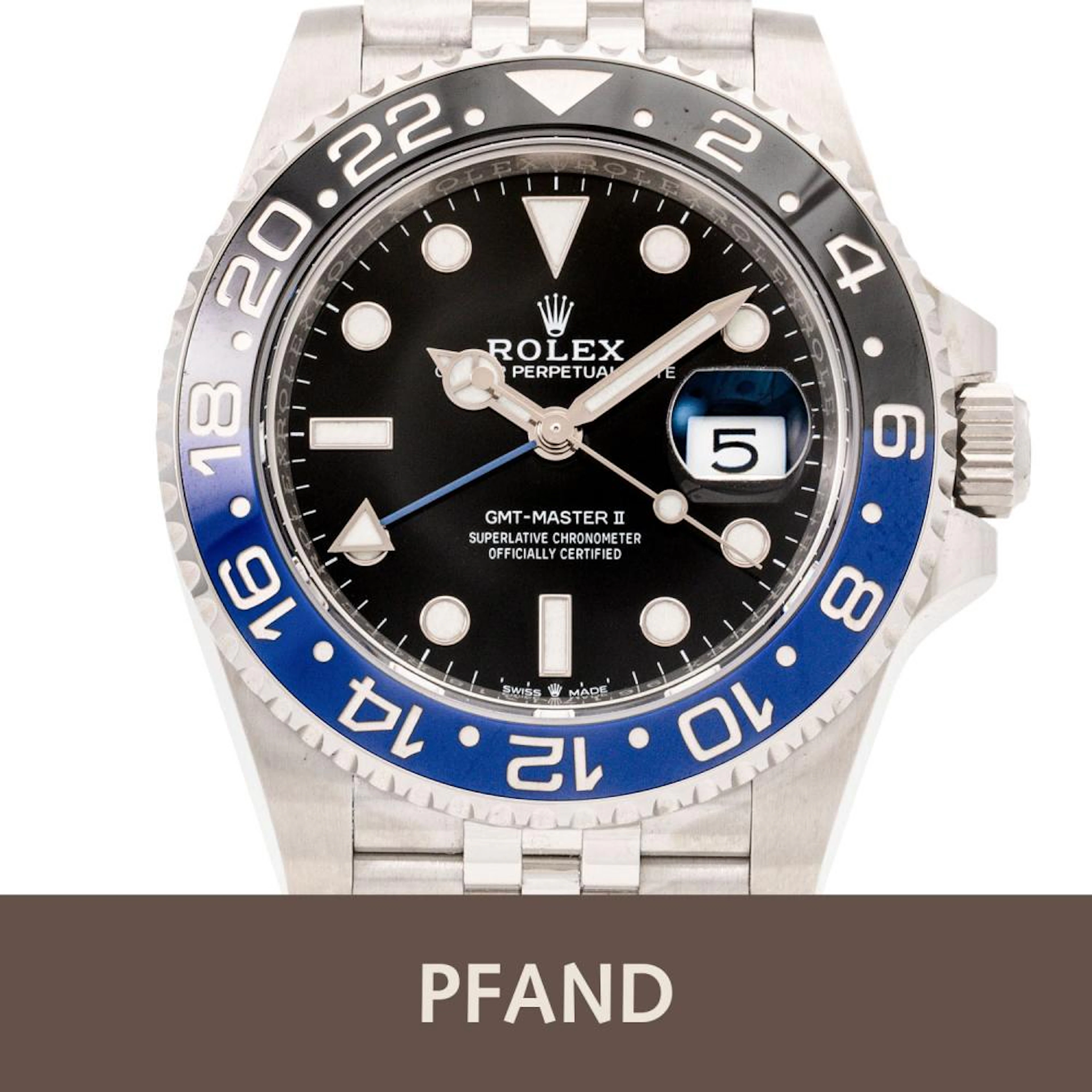 PFANDAUKTION - ROLEX GMT-Master II "Batgirl",