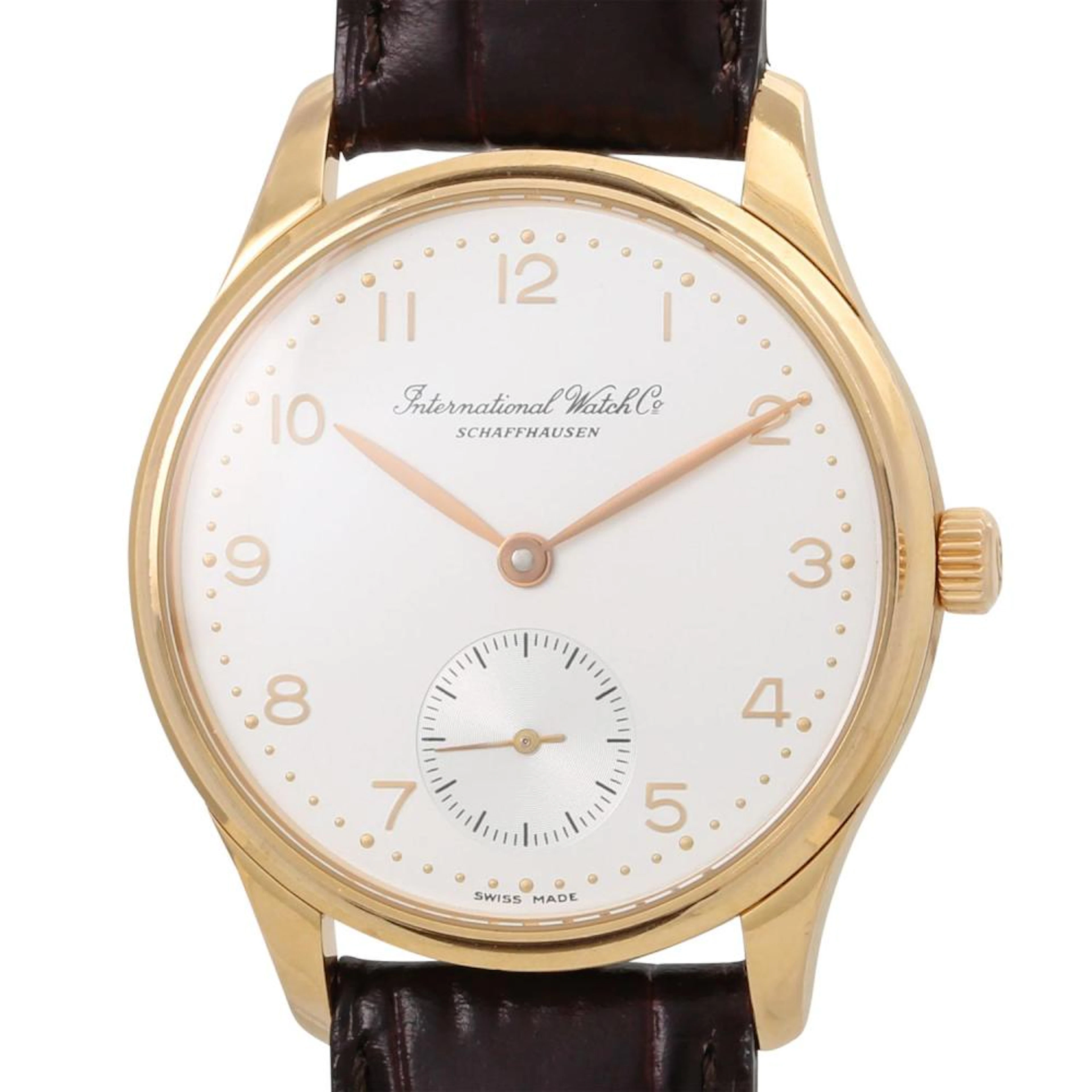 IWC Schaffhausen "Small Portugieser", ref. 3531. men's wristwatch.