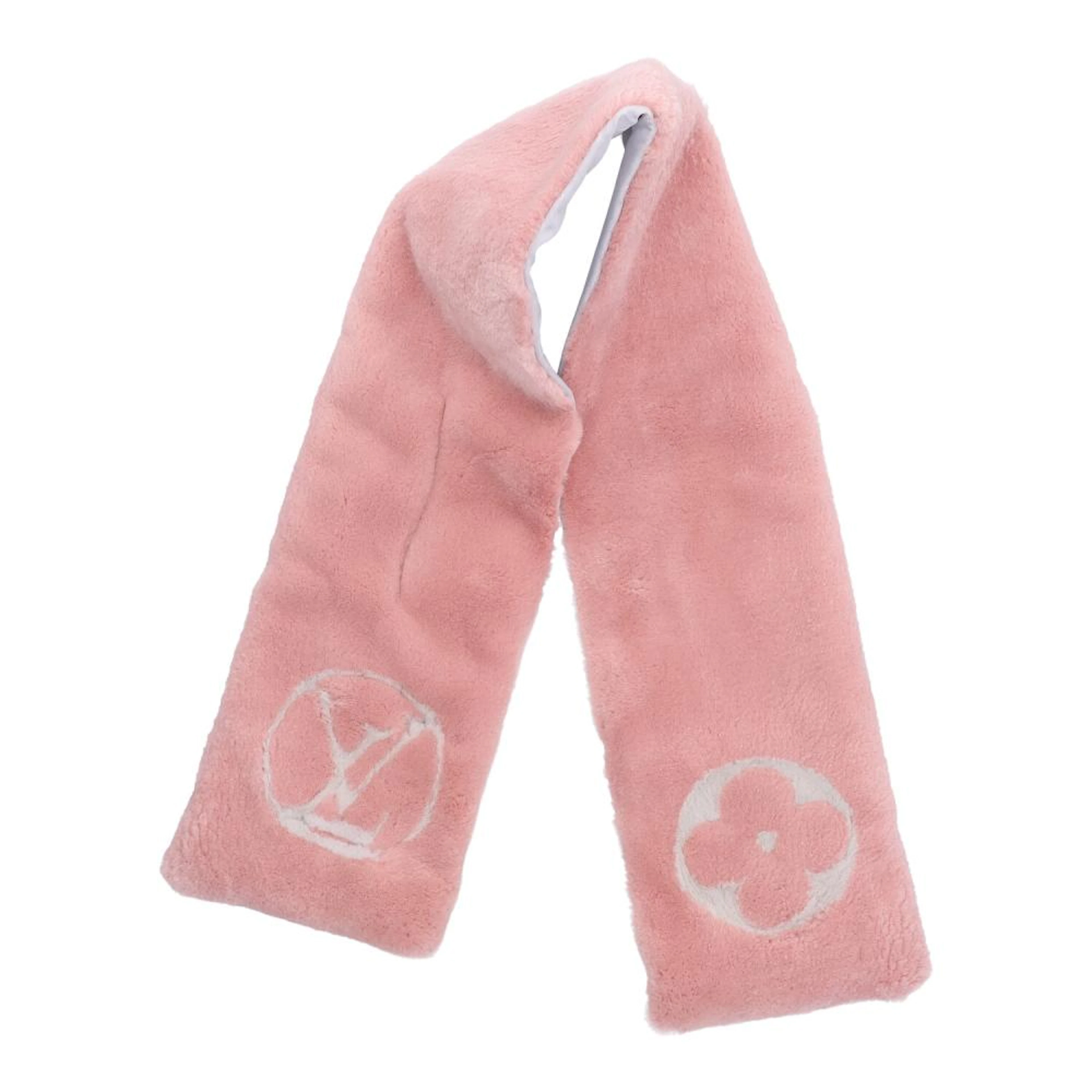 LOUIS VUITTON Kurzschal "ECHARPE LV STAMP TIPPET MUFFLER".