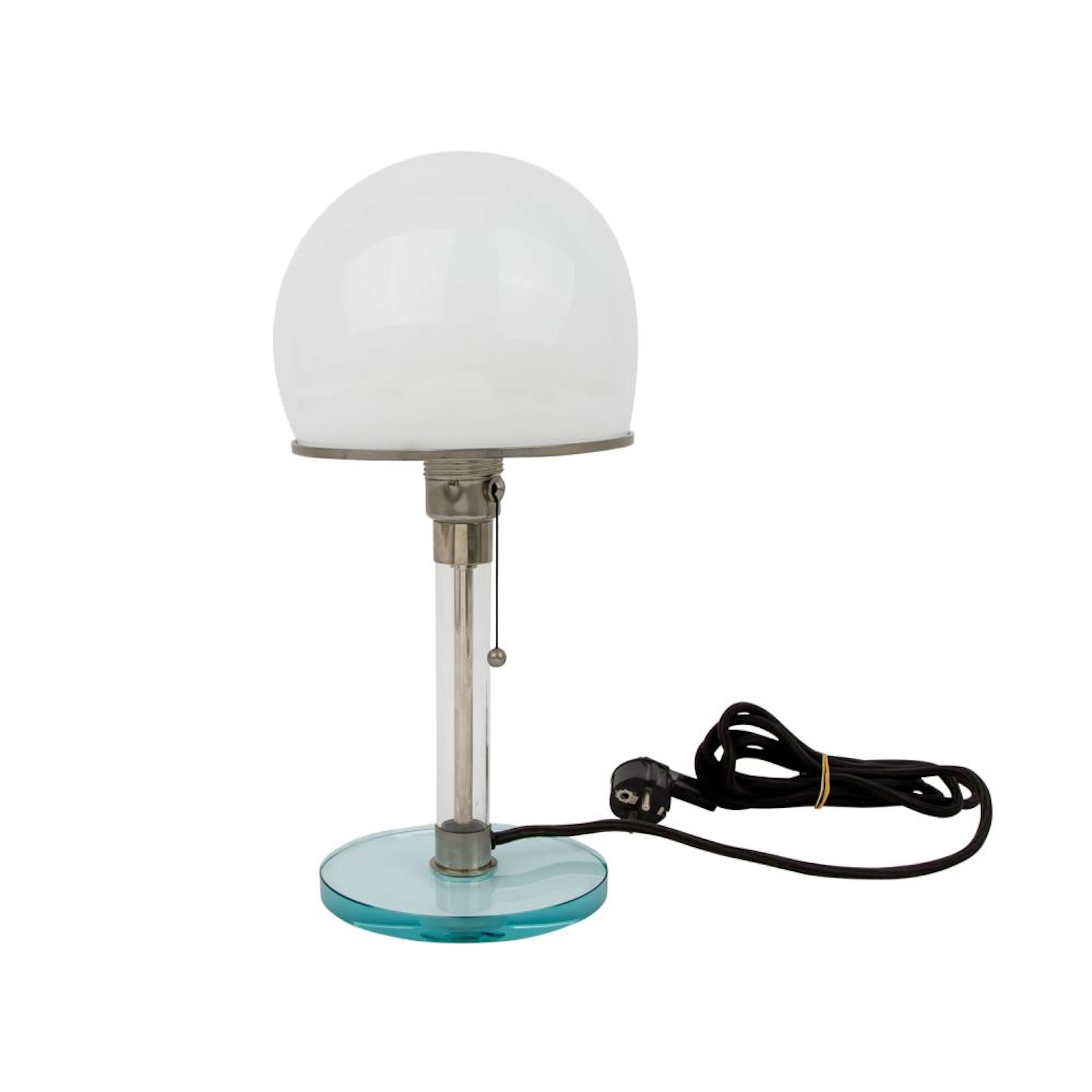 WILHELM WAGENFELD "Bauhaus table lamp WG24", design of the 20th century.