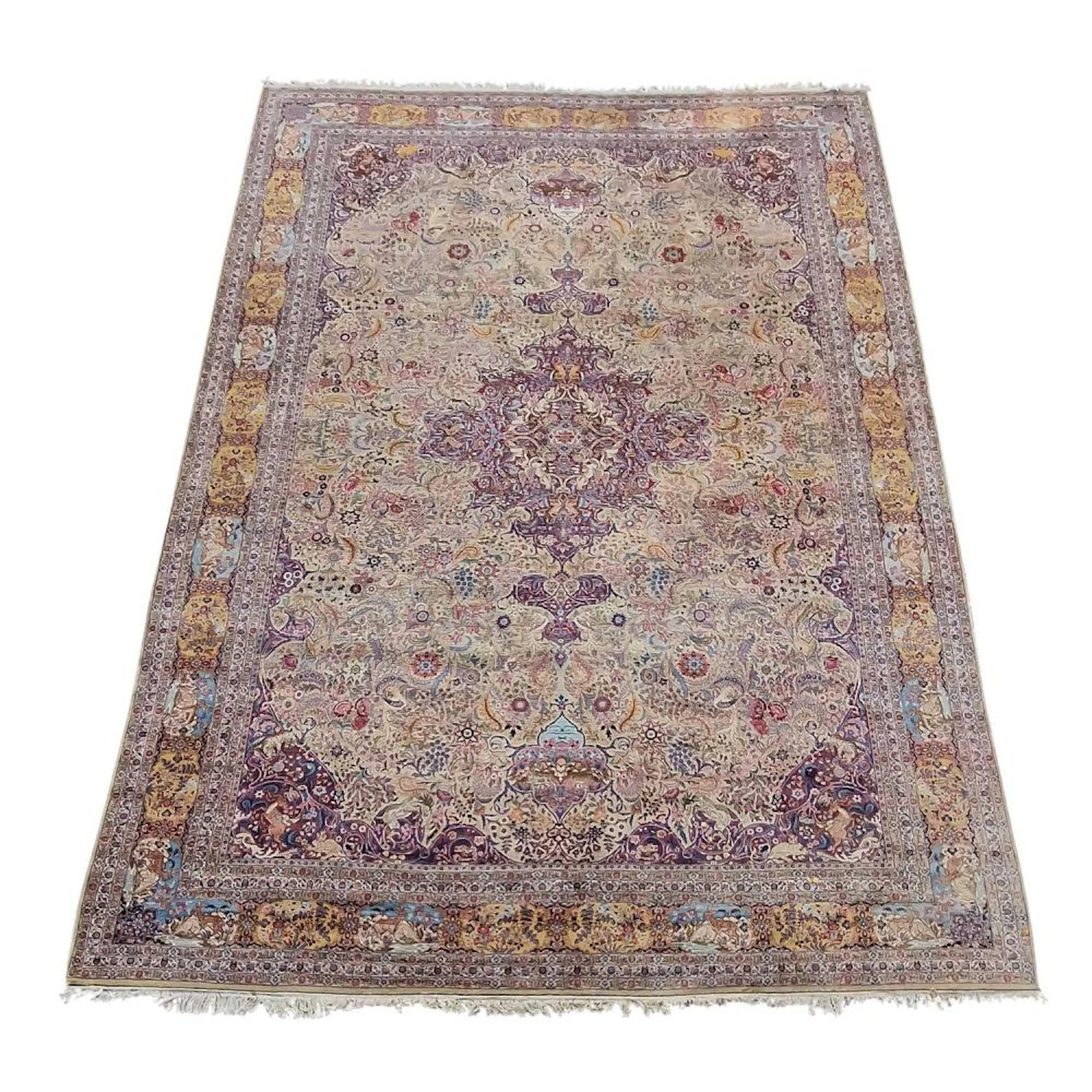 Oriental hall/palace carpet. TÄBRIZ/PERSIA, 20th century, 660x470 cm.