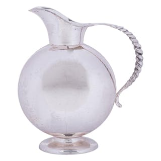 WILKENS, water jug, silver 835,
