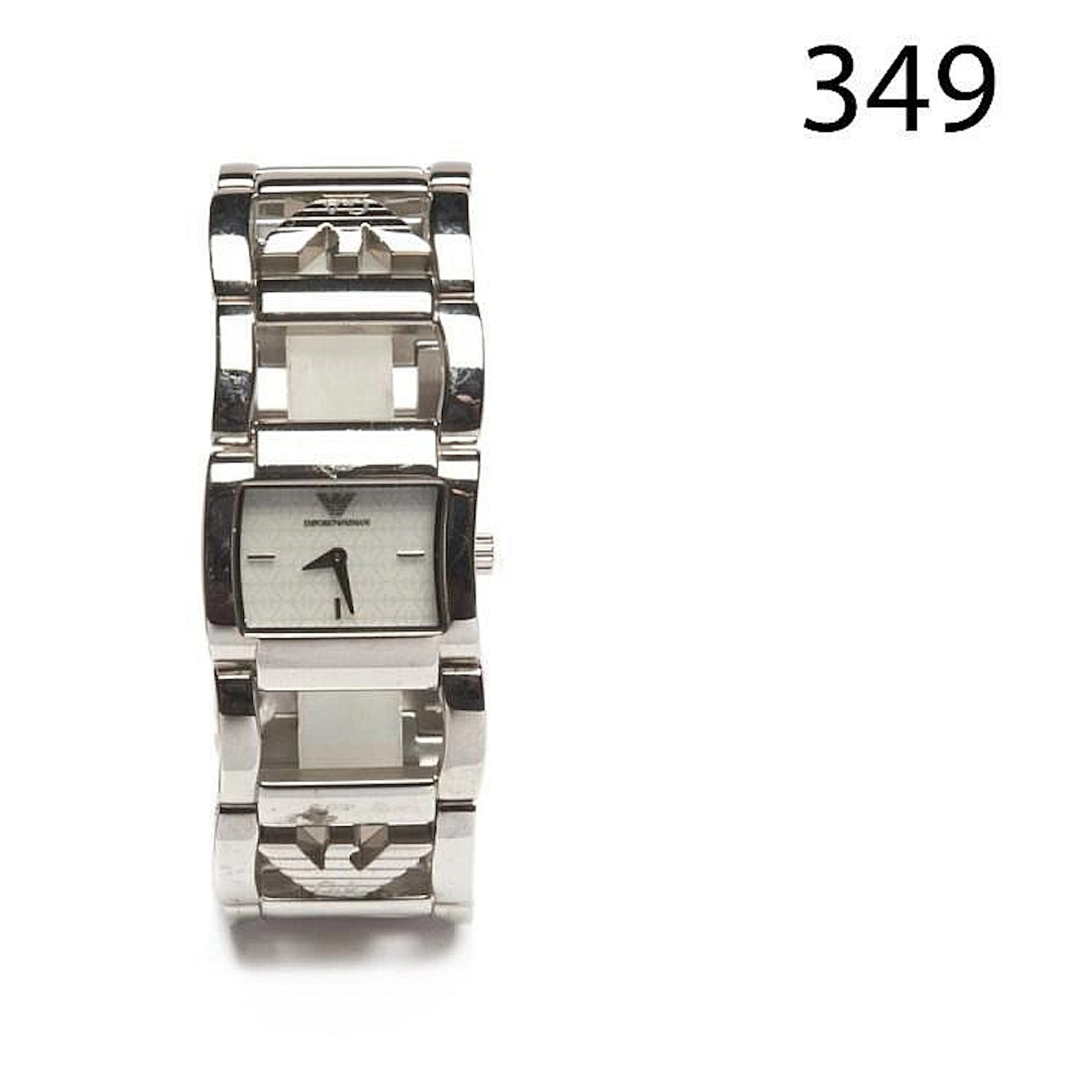 Steel Emporio Armani wristwatch