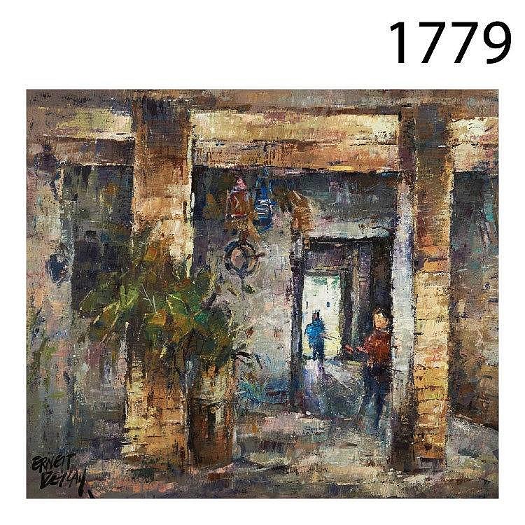 Village. Oil on canvas.