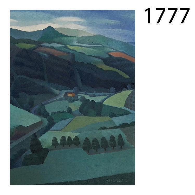 Landscape. Oil on canvas.