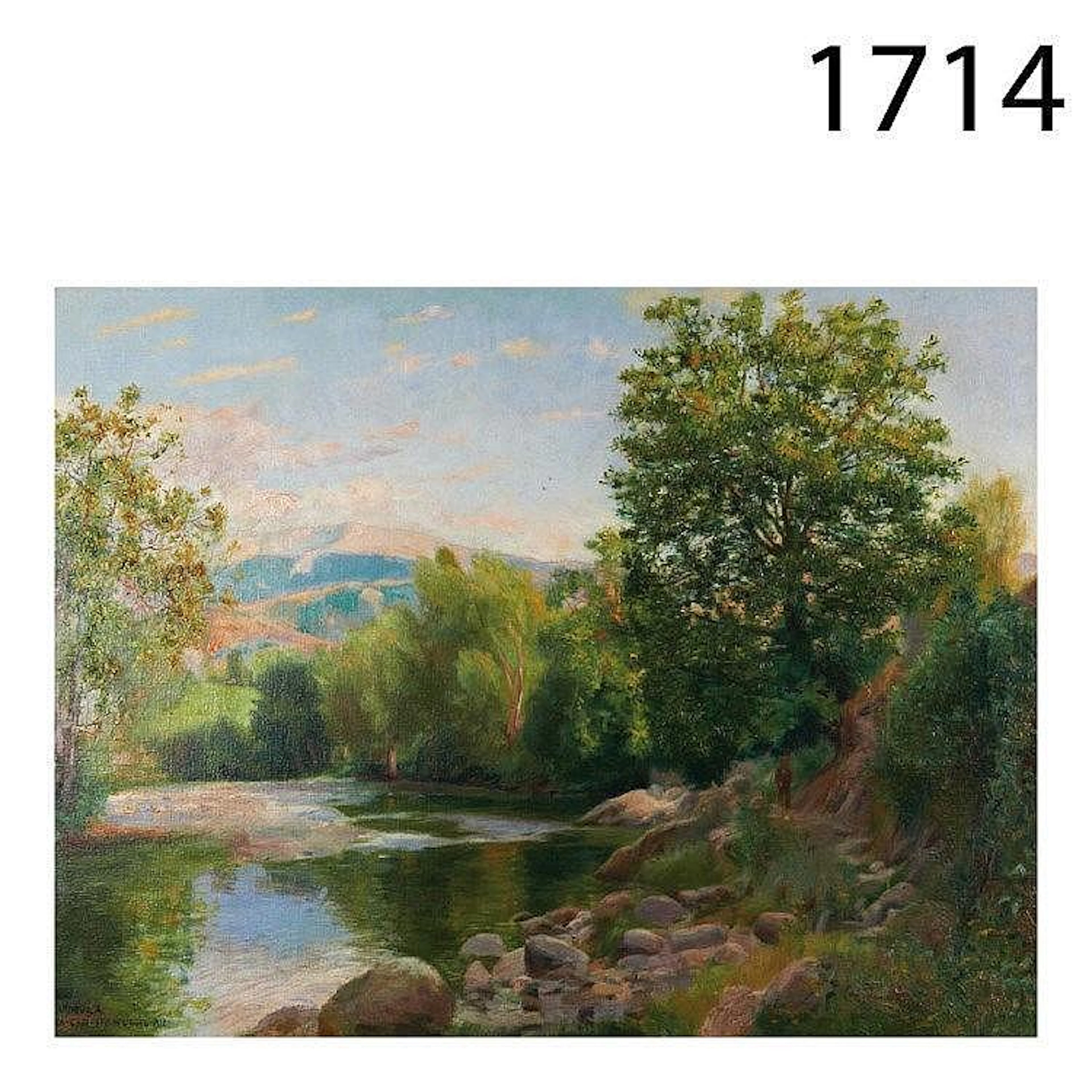 Balira. Cadí. Seo de Urgel. Oil on canvas.