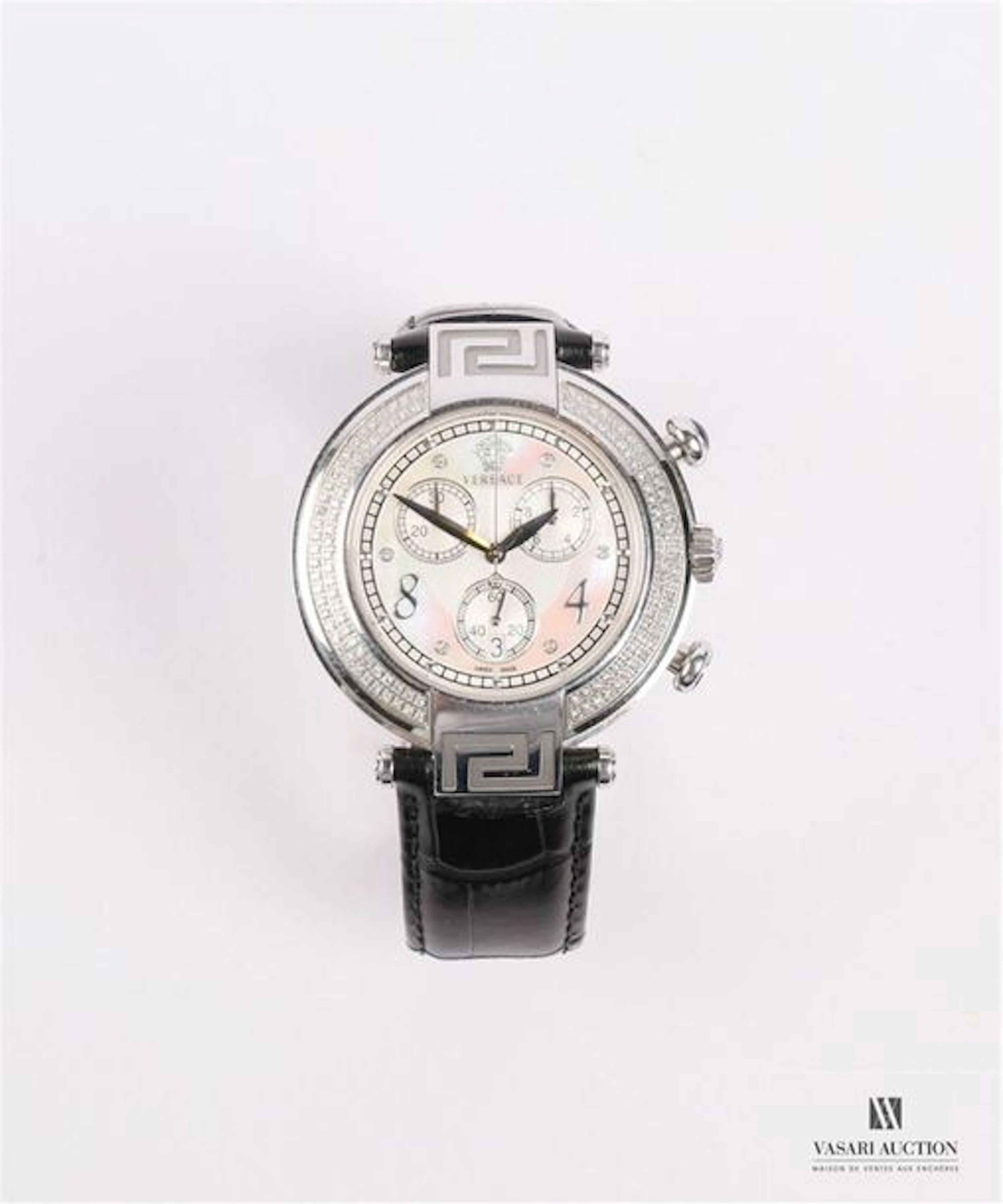 VERSACE Montre de femme, le cadran de forme…