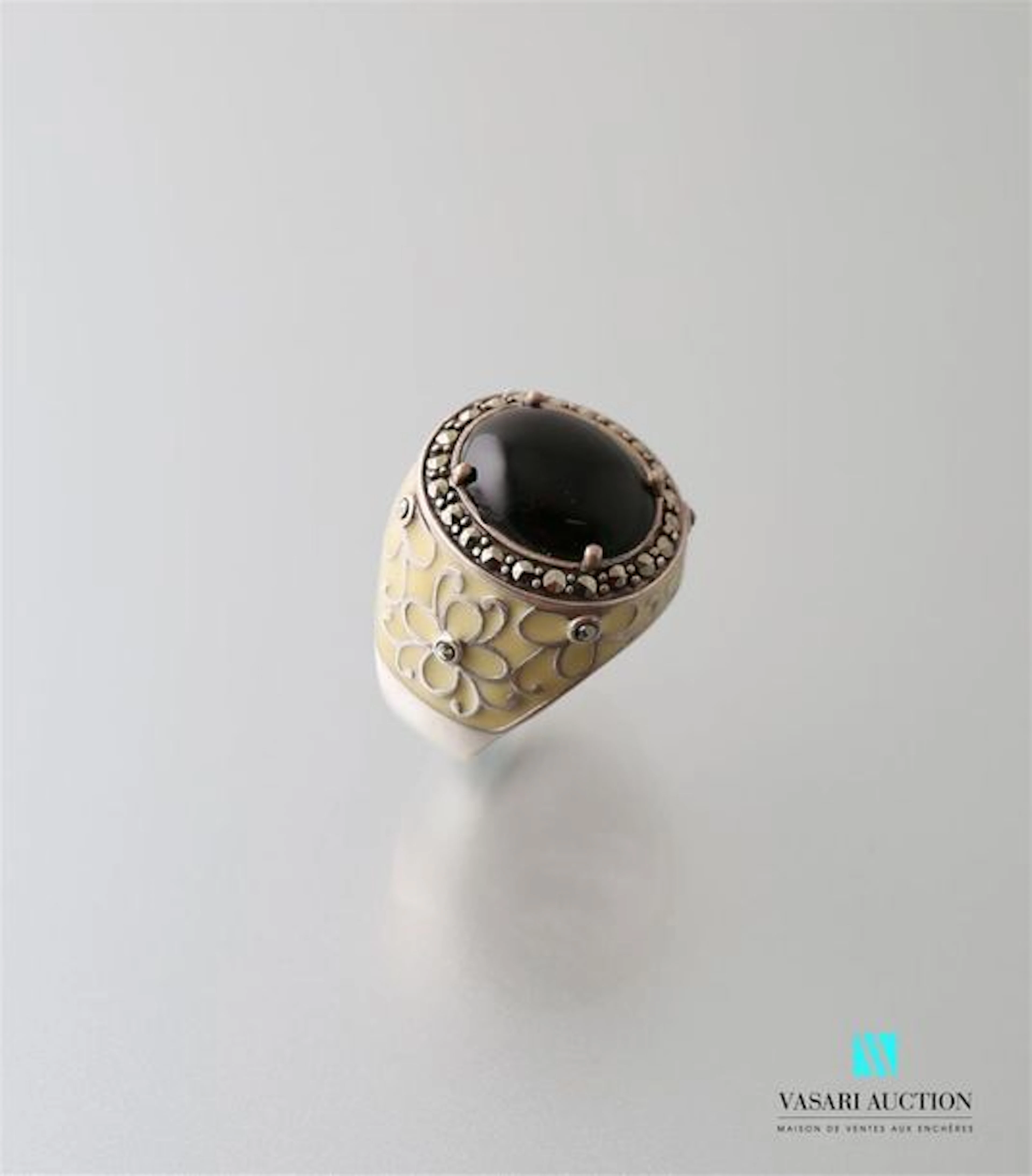 Bague chevalière en argent 925 millièmes…