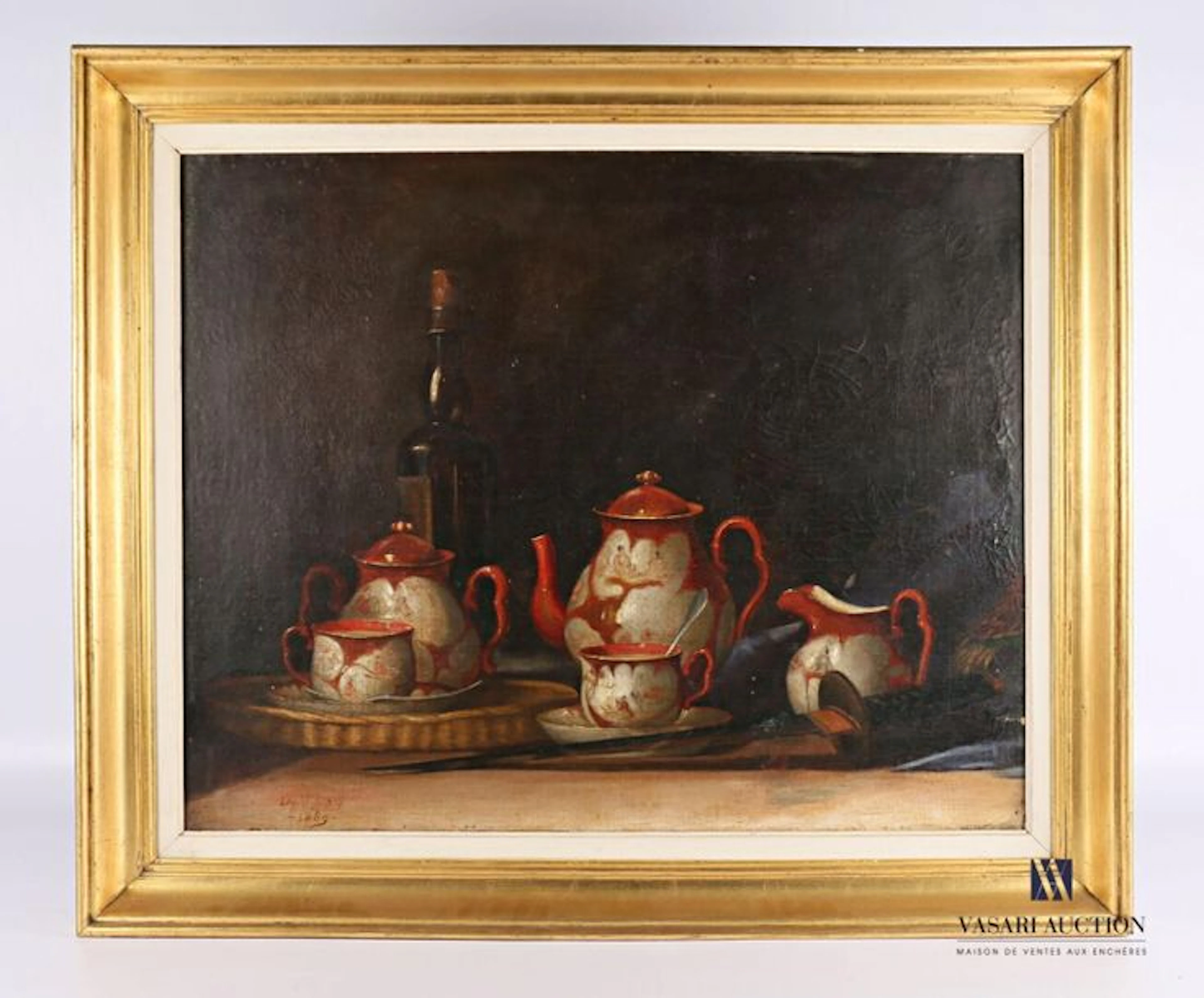 Ecole française du XIXème siècle Nature morte…