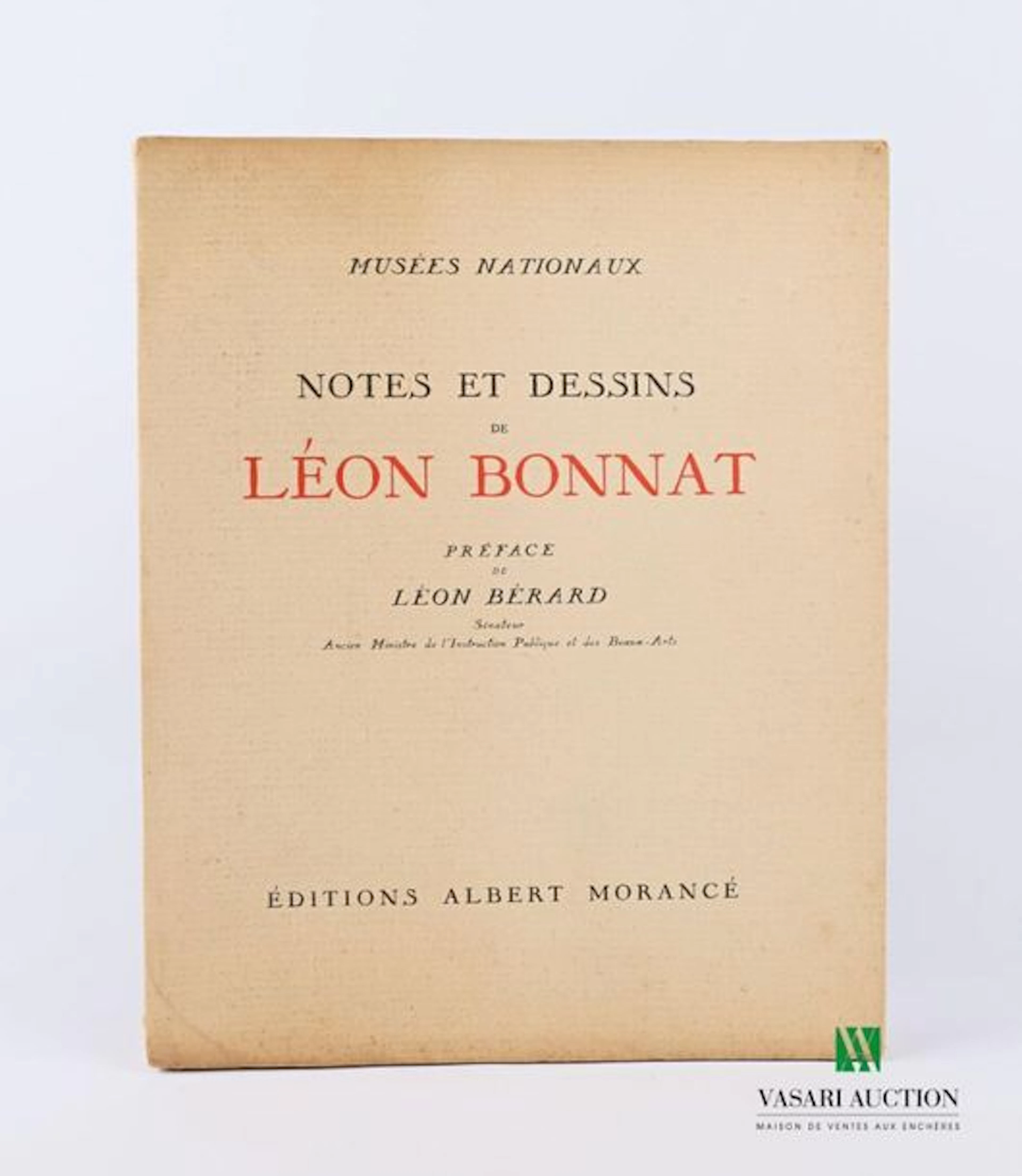 BONNAT Léon - Note et dessins - Préface de... - Lot 57 - Vasari Auction