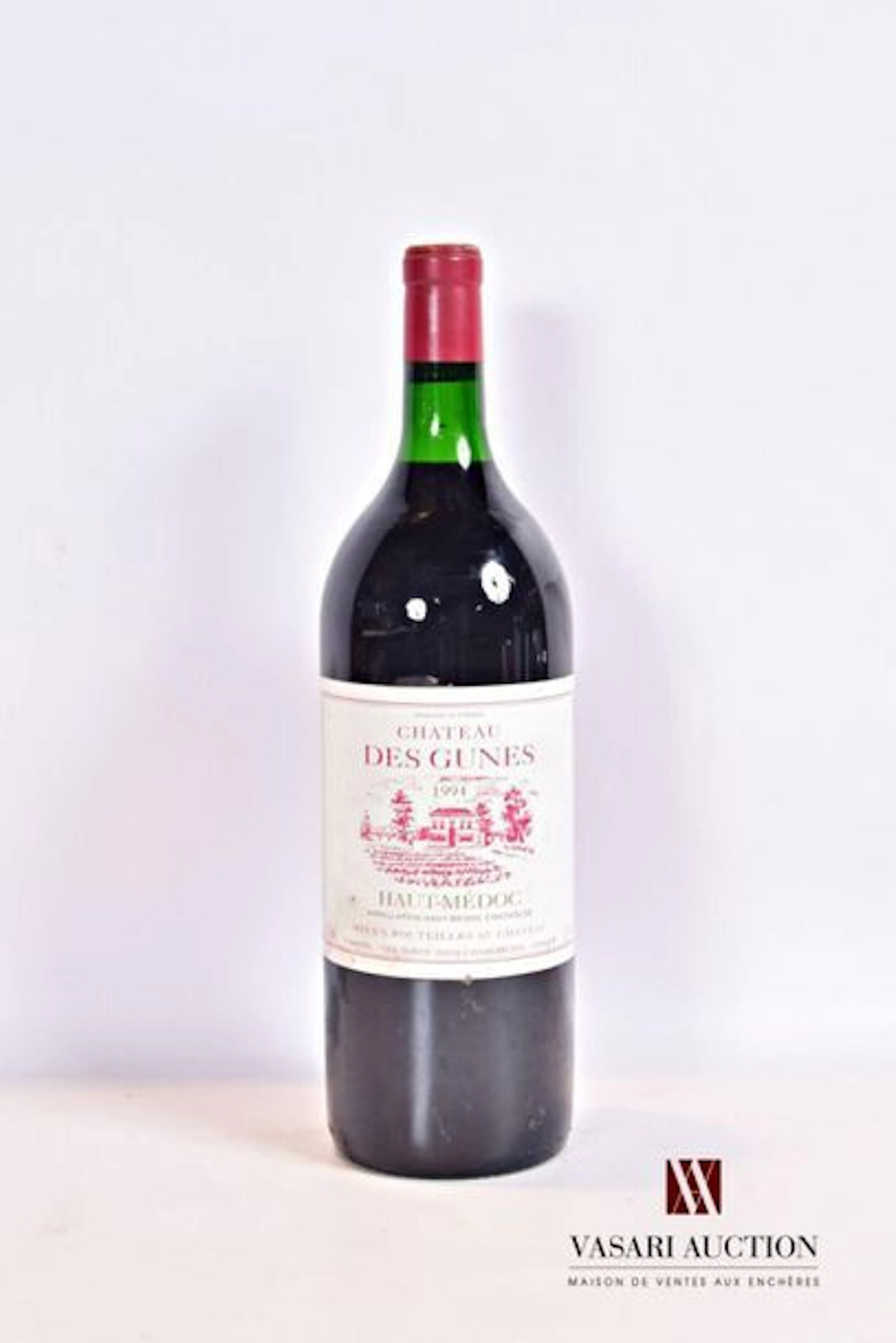 1 magnum Château DES GUNES Haut Médoc 1994... - Lot 91 - Vasari Auction