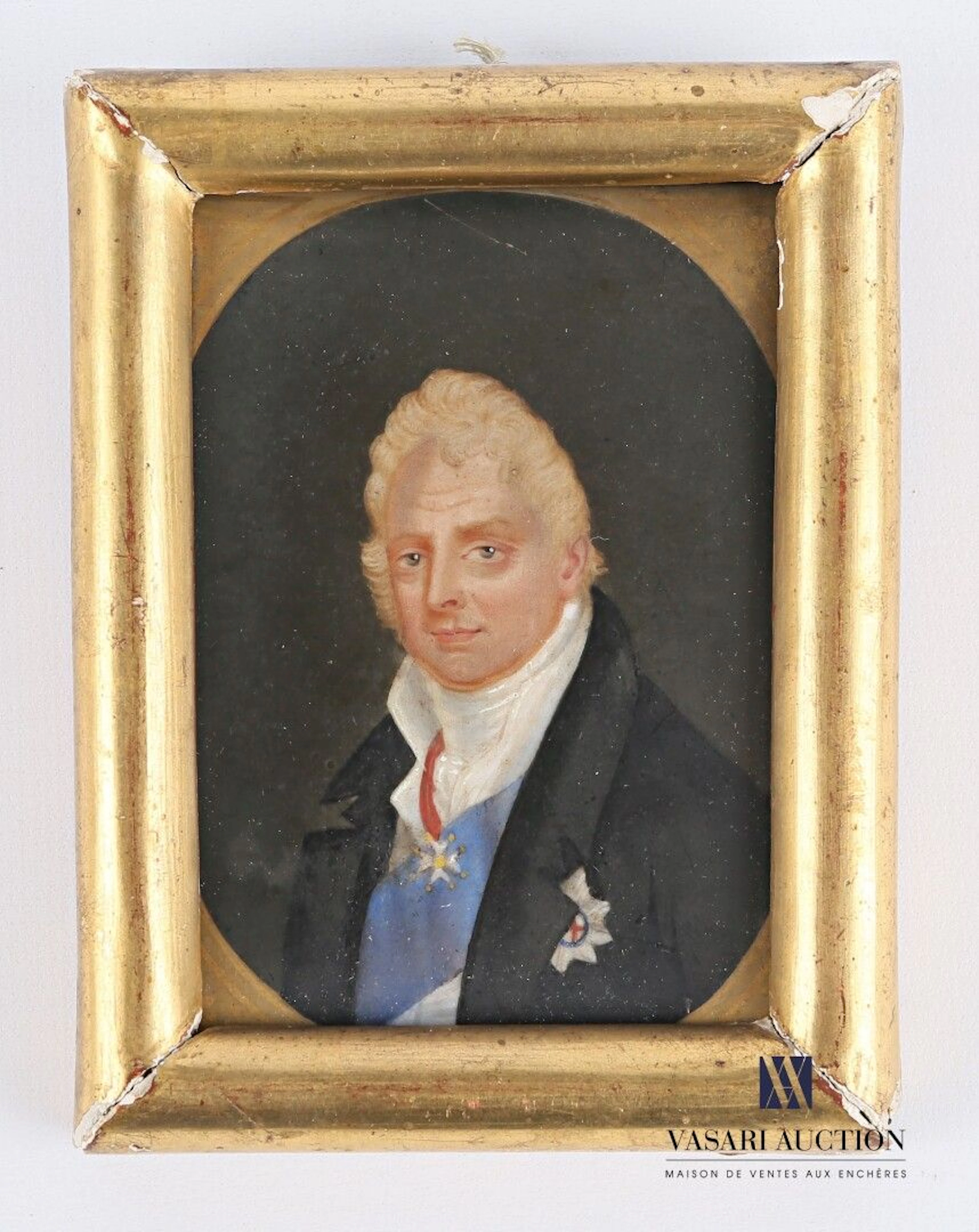 École anglaise du XIXème siècle Portrait... - Lot 182 - Vasari Auction