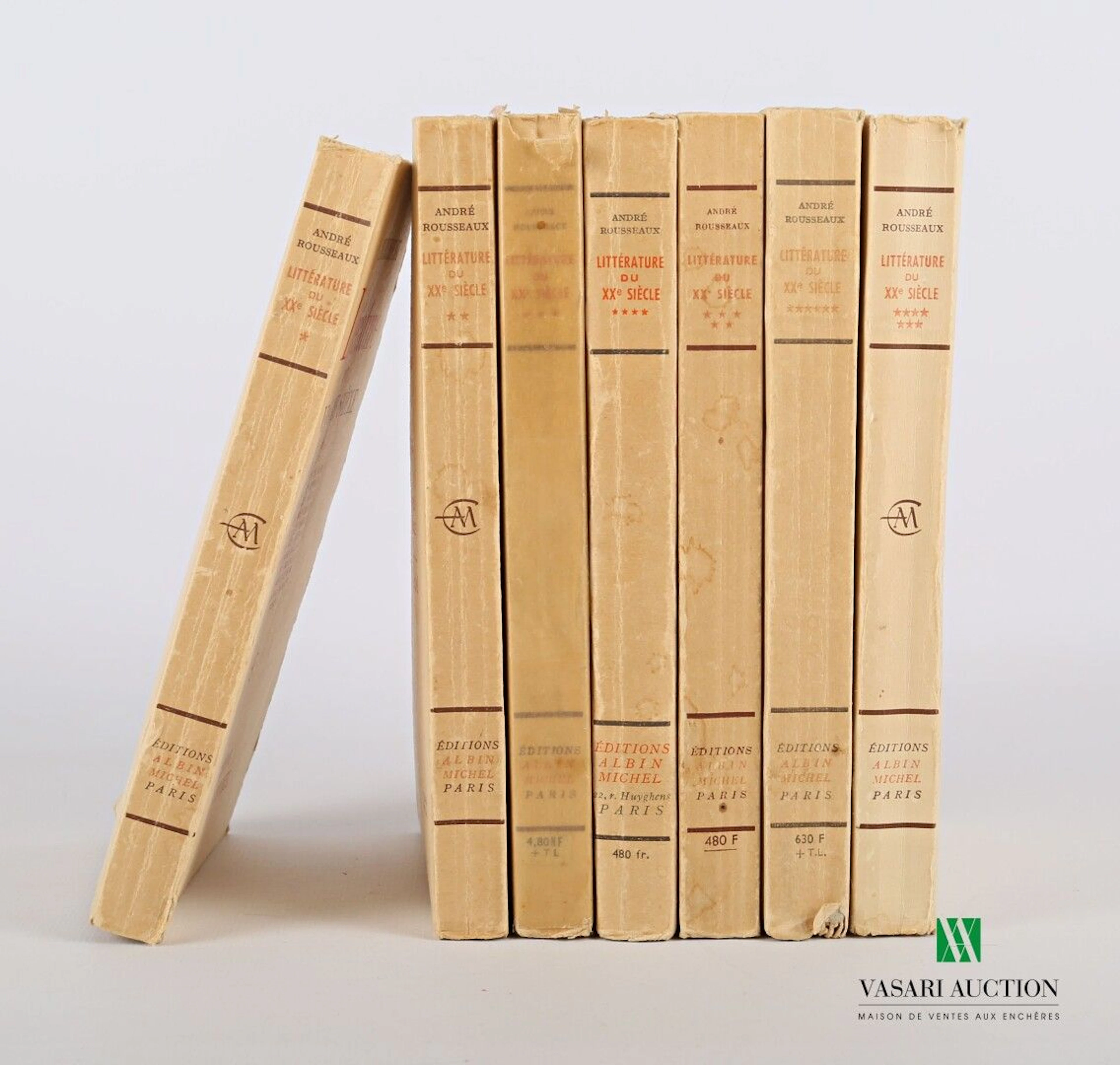 [LITTERATURE] ROUSSEAUX André - Littérature... - Lot 87 - Vasari Auction