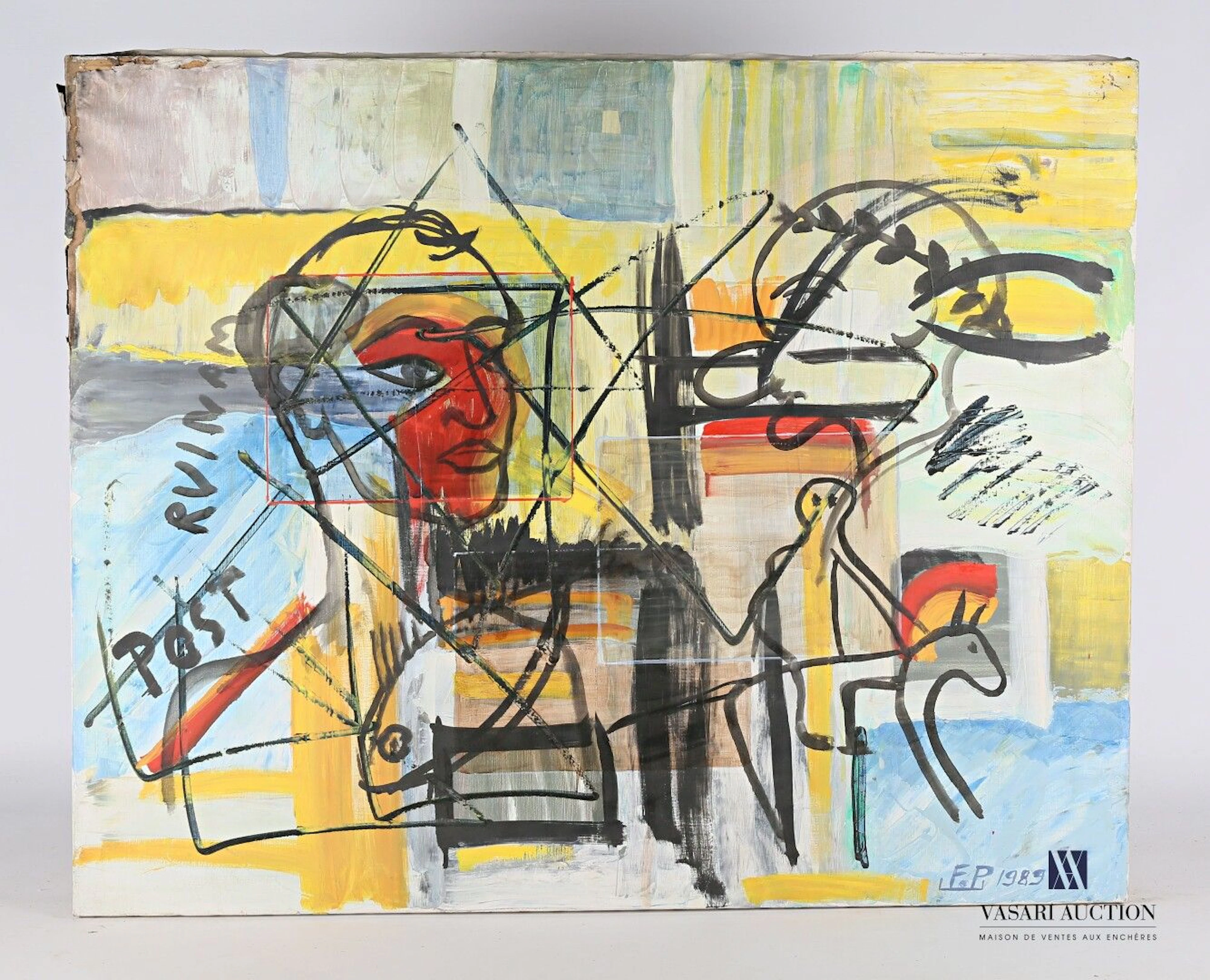 PASSANITI Francesco (né en 1952) Runam Post... - Lot 154 - Vasari Auction