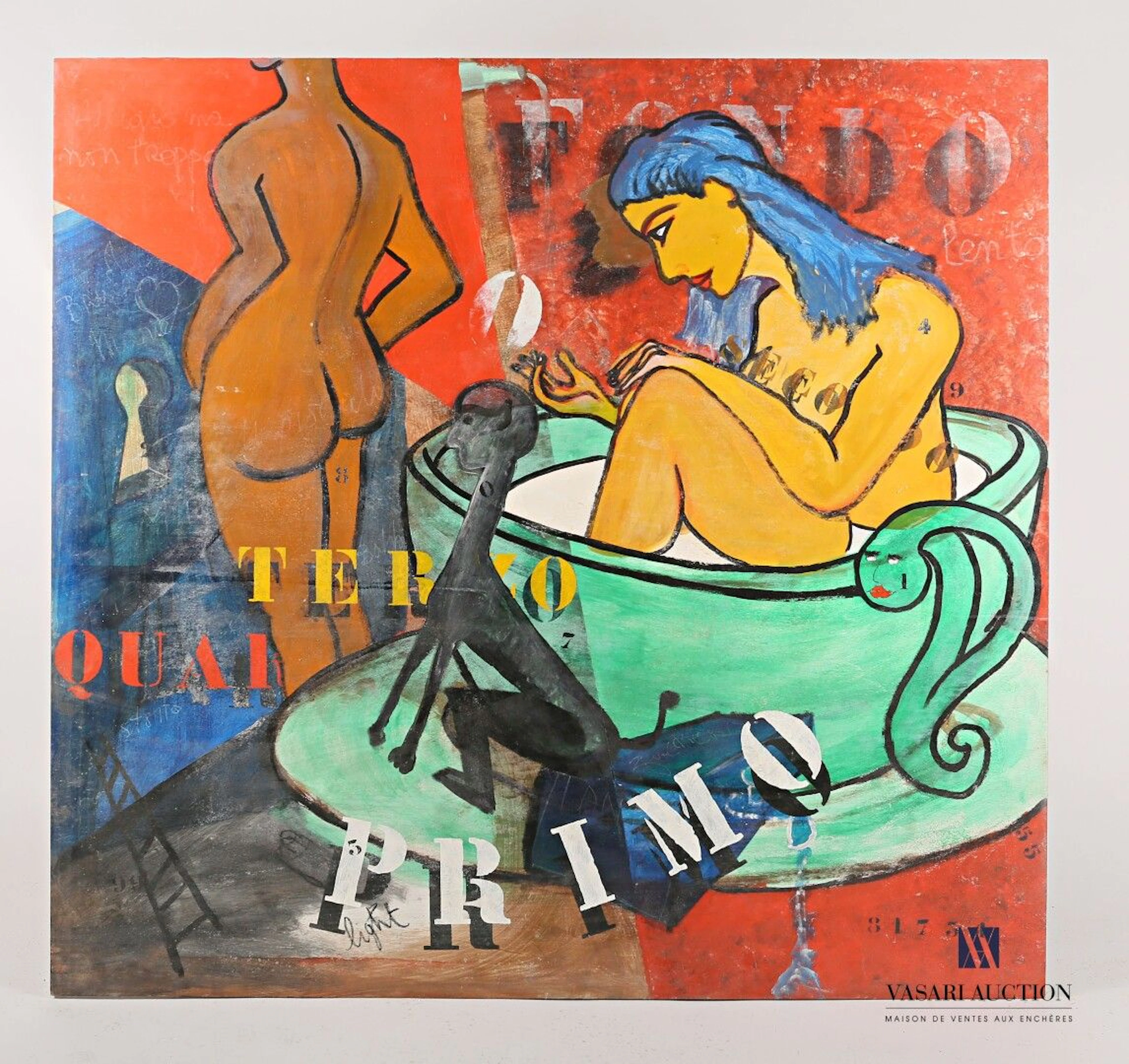 PASSANITI Francesco (né en 1952) Primo Huile... - Lot 155 - Vasari Auction