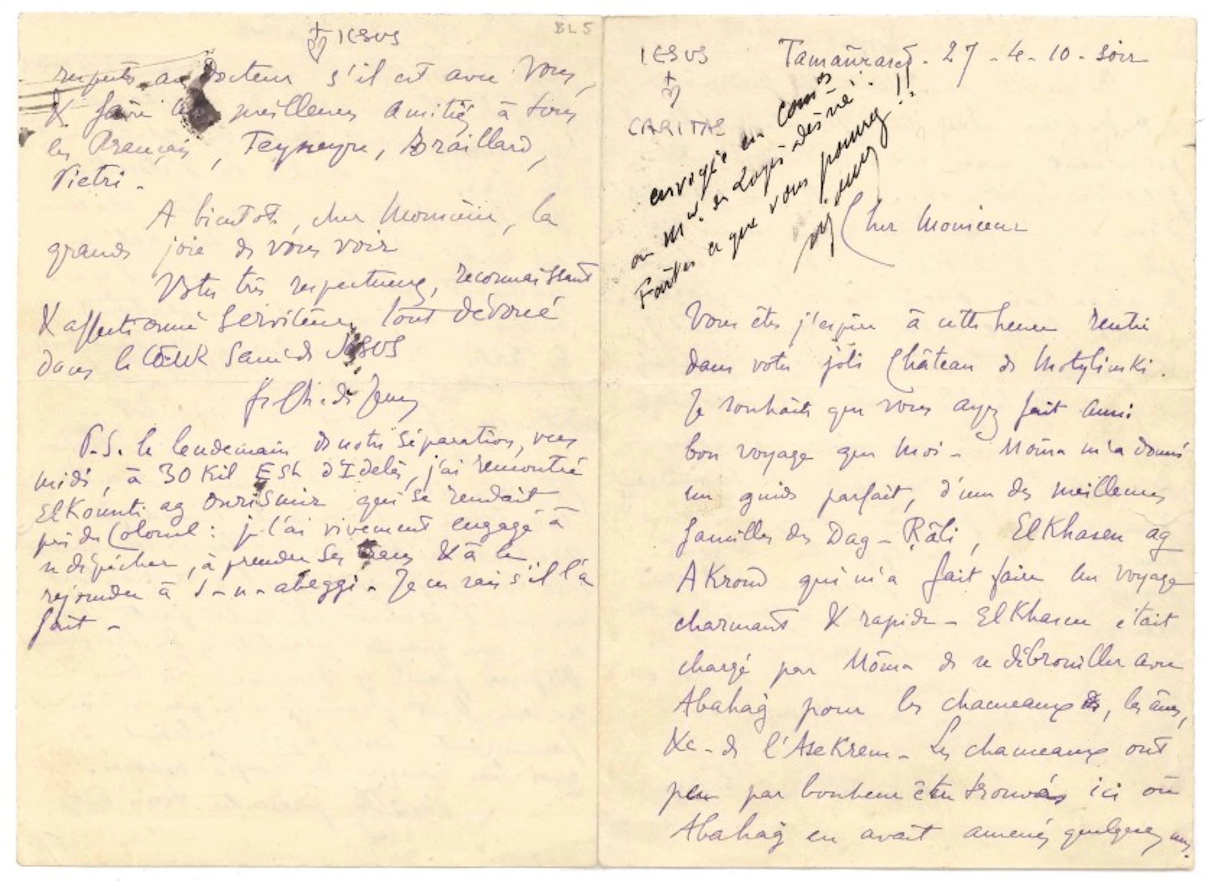 Charles de FOUCAULD 1858 1916