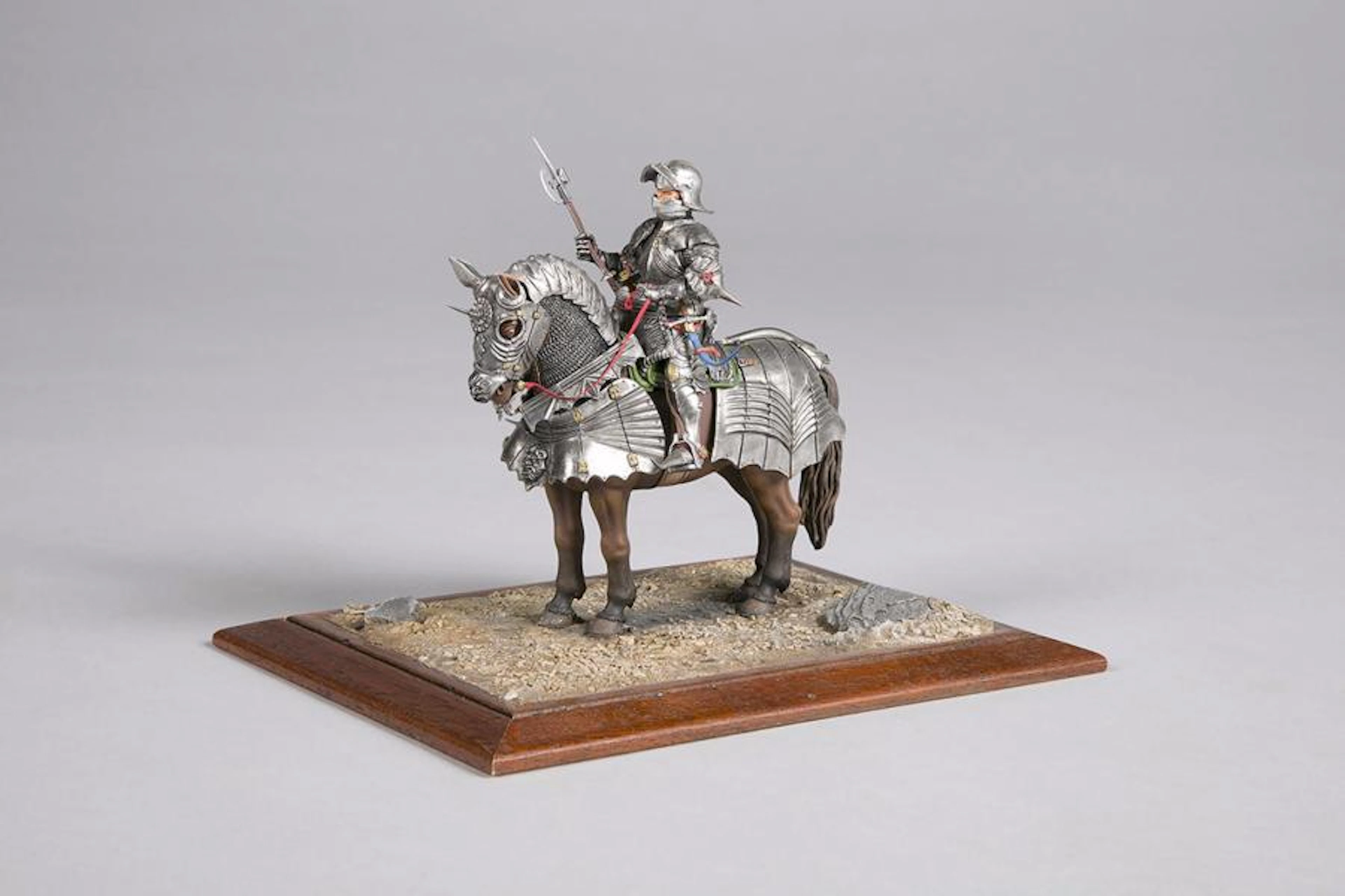 PEINTURE FINE Le chevalier en armure