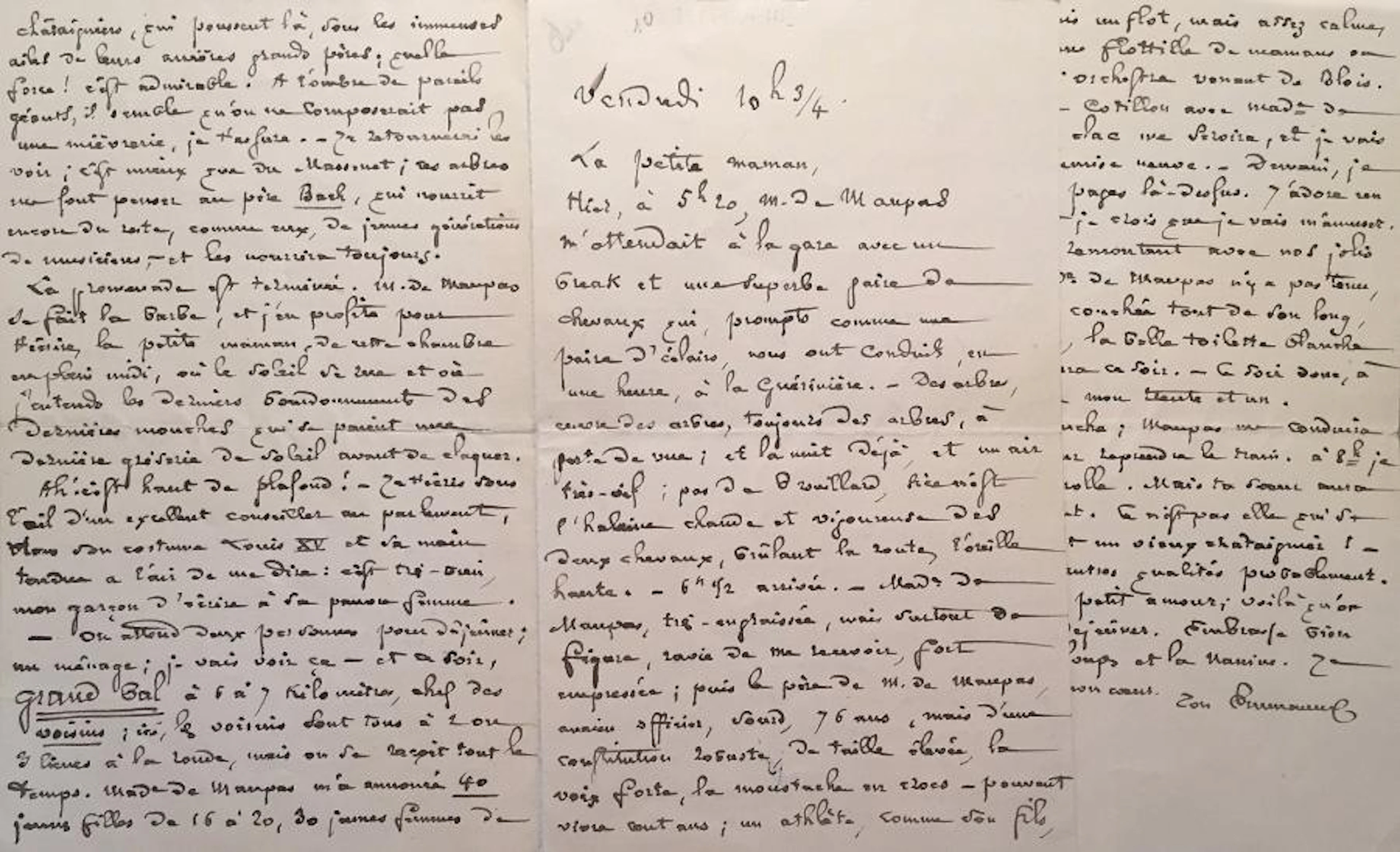 Emmanuel CHABRIER. 5 L.A.S. « Emmanuel »…