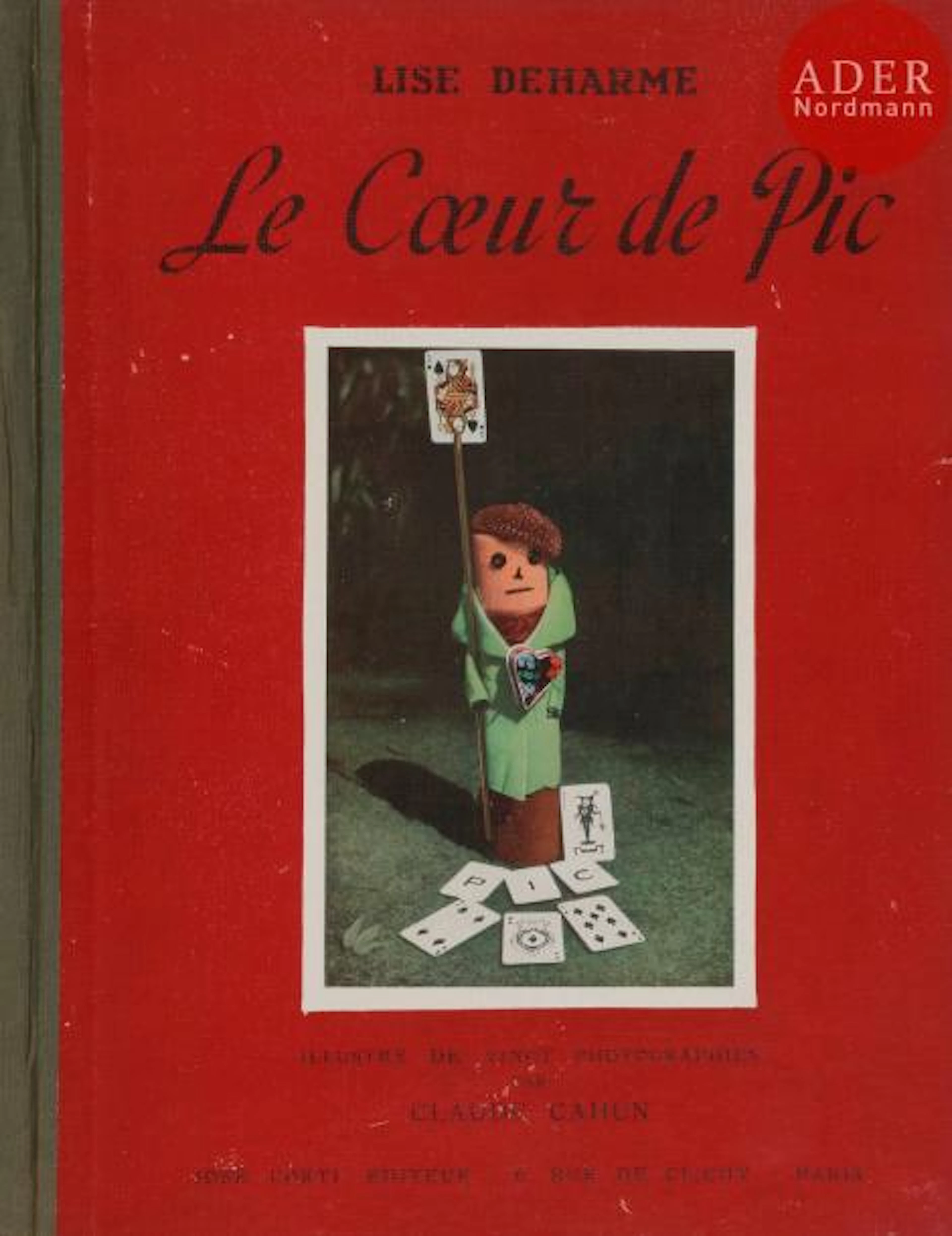 CAHUN, CLAUDE (1894-1954) DEHARME, LISE (1898-1980)…