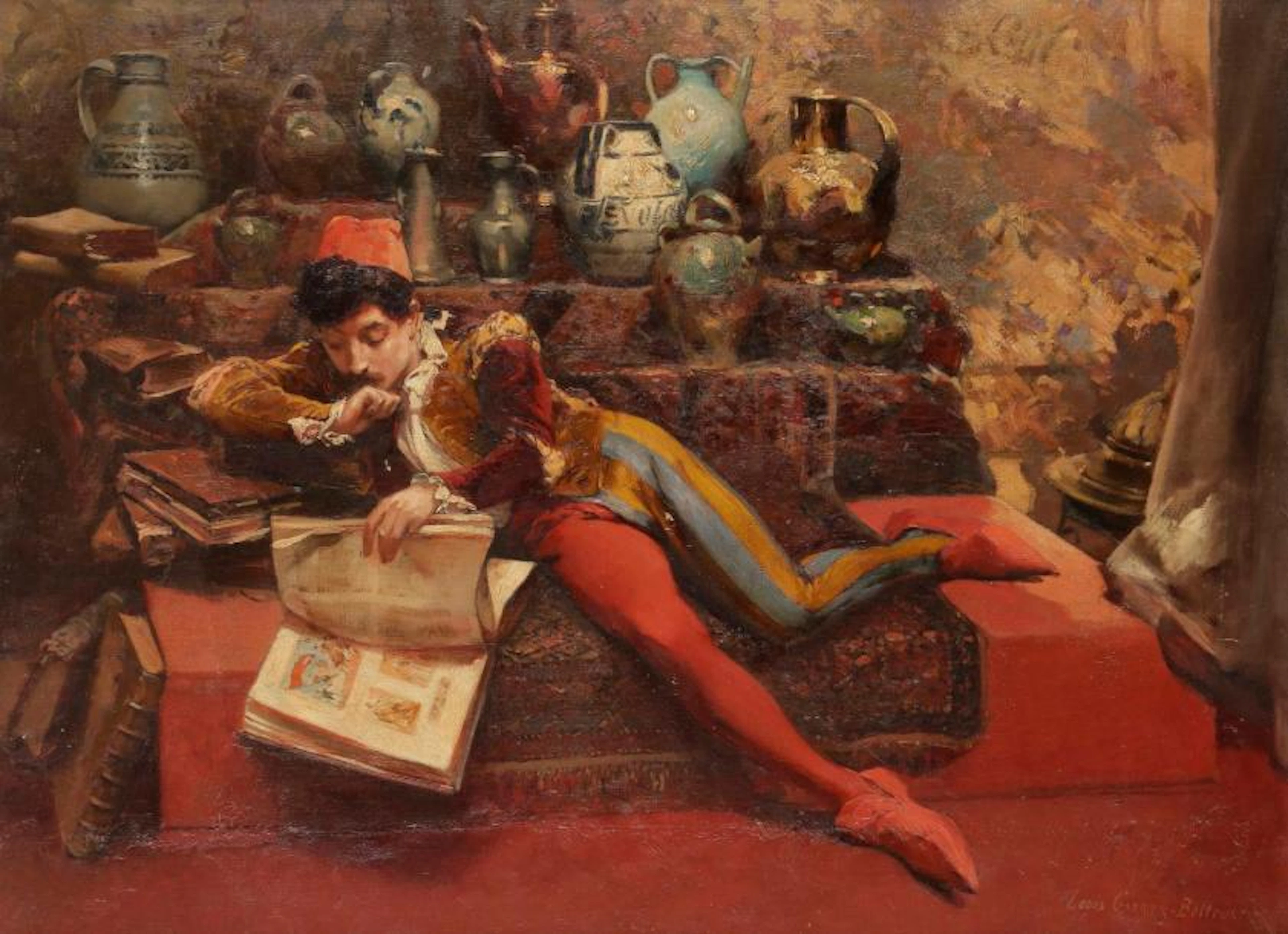 Louis-Robert CARRIER-BELLEUSE (1848-1913)…